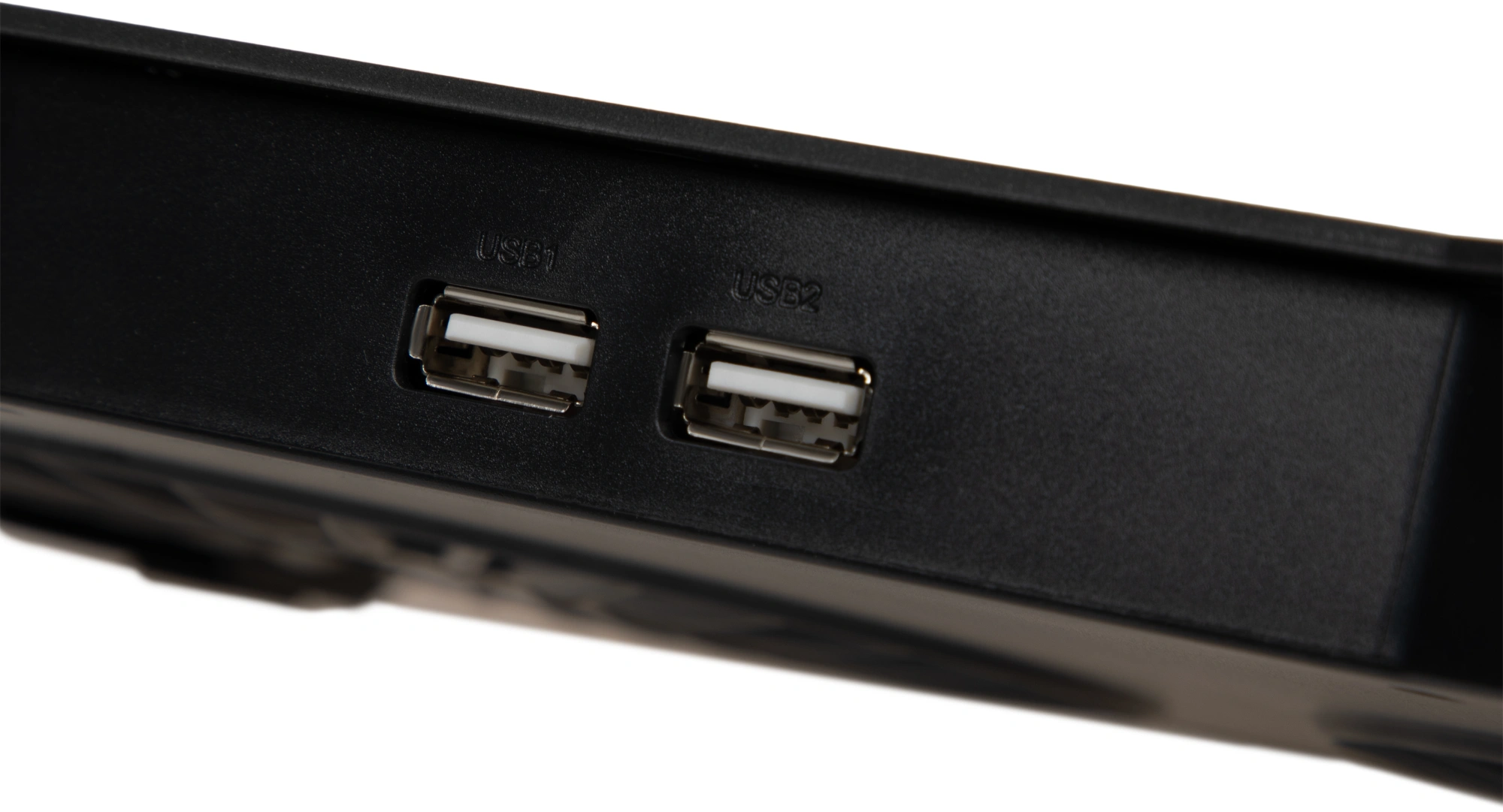 Подставка для ноутбука Digma D-NCP180-2x110 18" 410x280x34мм 20дБ 2xUSB 2x 110ммFAN 700г пластик ABS черный — миниатюра 10