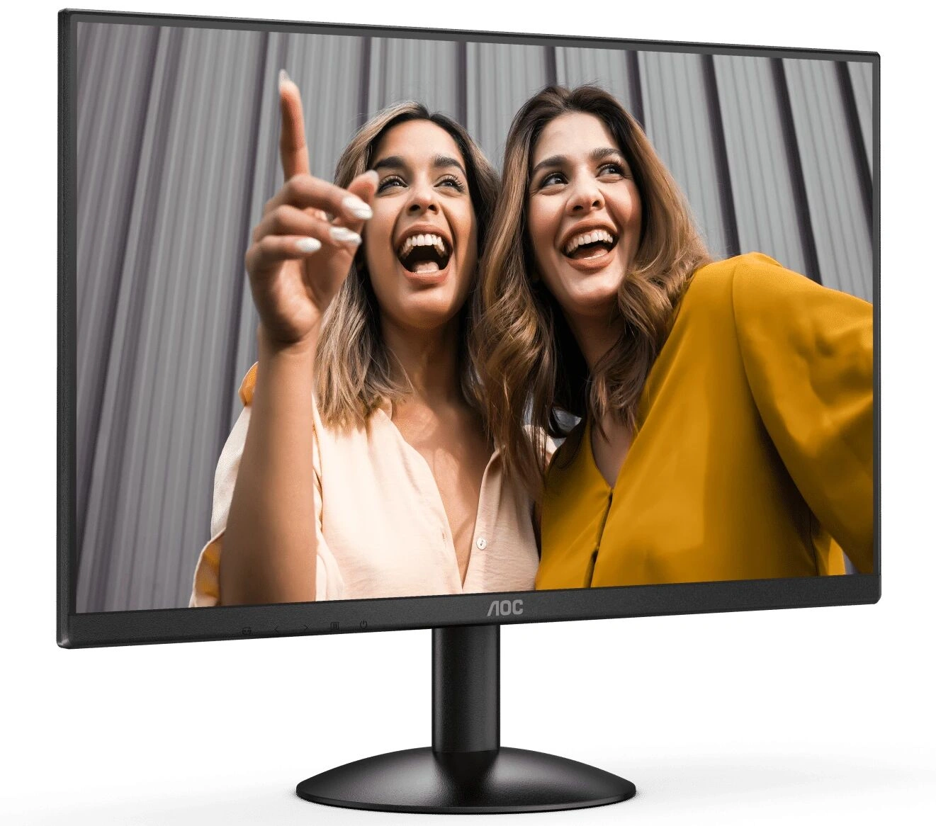 Монитор AOC 23.8" Value Line 24B30HM2 черный VA LED 4ms 16:9 HDMI матовая 250cd 178гр/178гр 1920x1080 100Hz VGA FHD 2.44кг — миниатюра 2