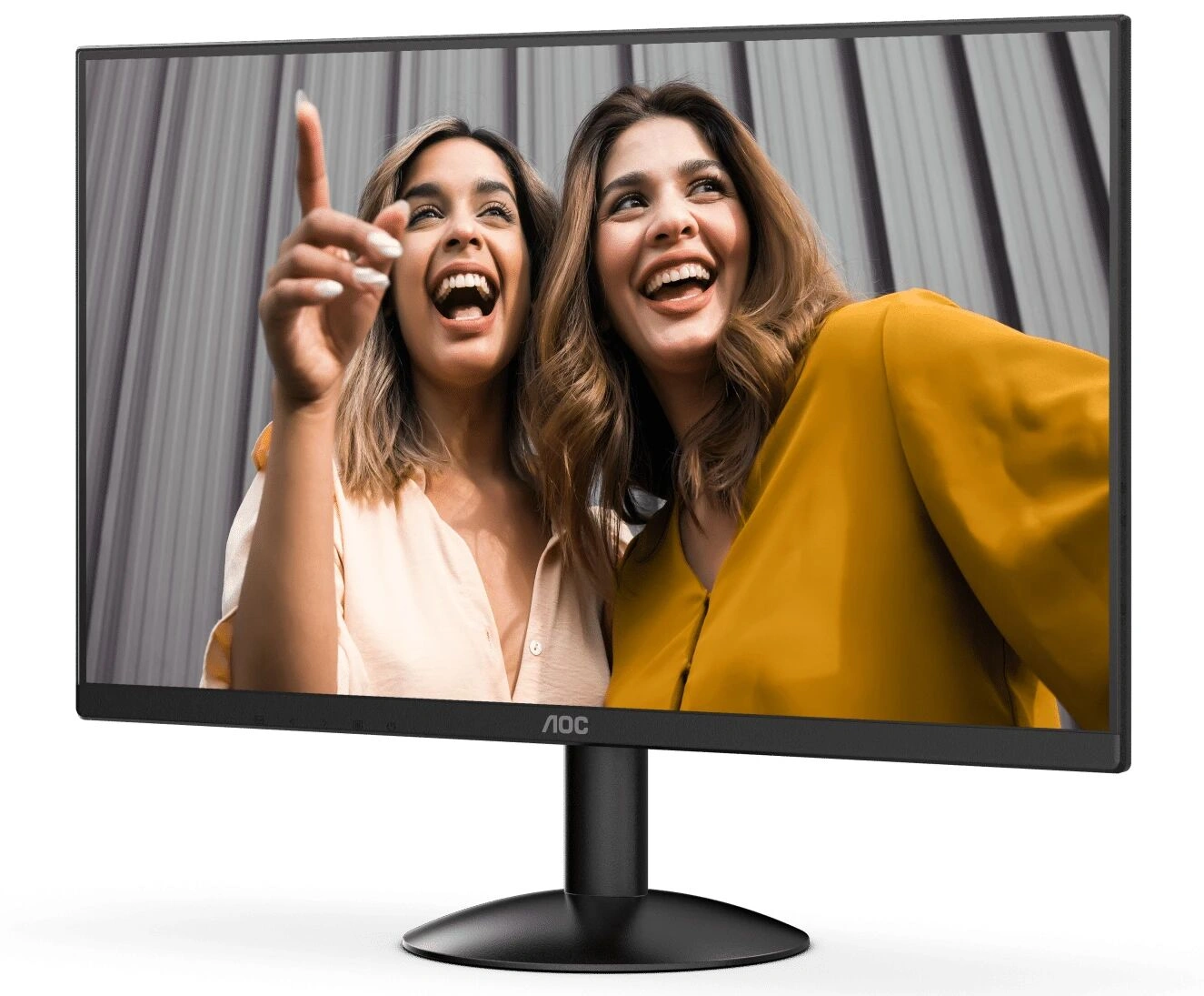 Монитор AOC 23.8" Value Line 24B30HM2 черный VA LED 4ms 16:9 HDMI матовая 250cd 178гр/178гр 1920x1080 100Hz VGA FHD 2.44кг — миниатюра 3