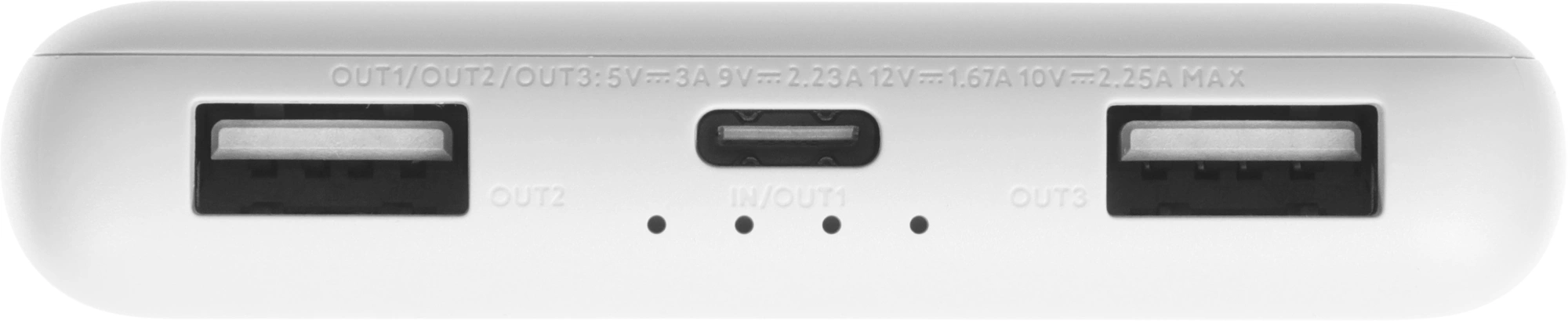 Мобильный аккумулятор Xiaomi 10000mAh 22.5W 5A 2xUSB-A/USB-C серый (BHR9350GL) — миниатюра 5