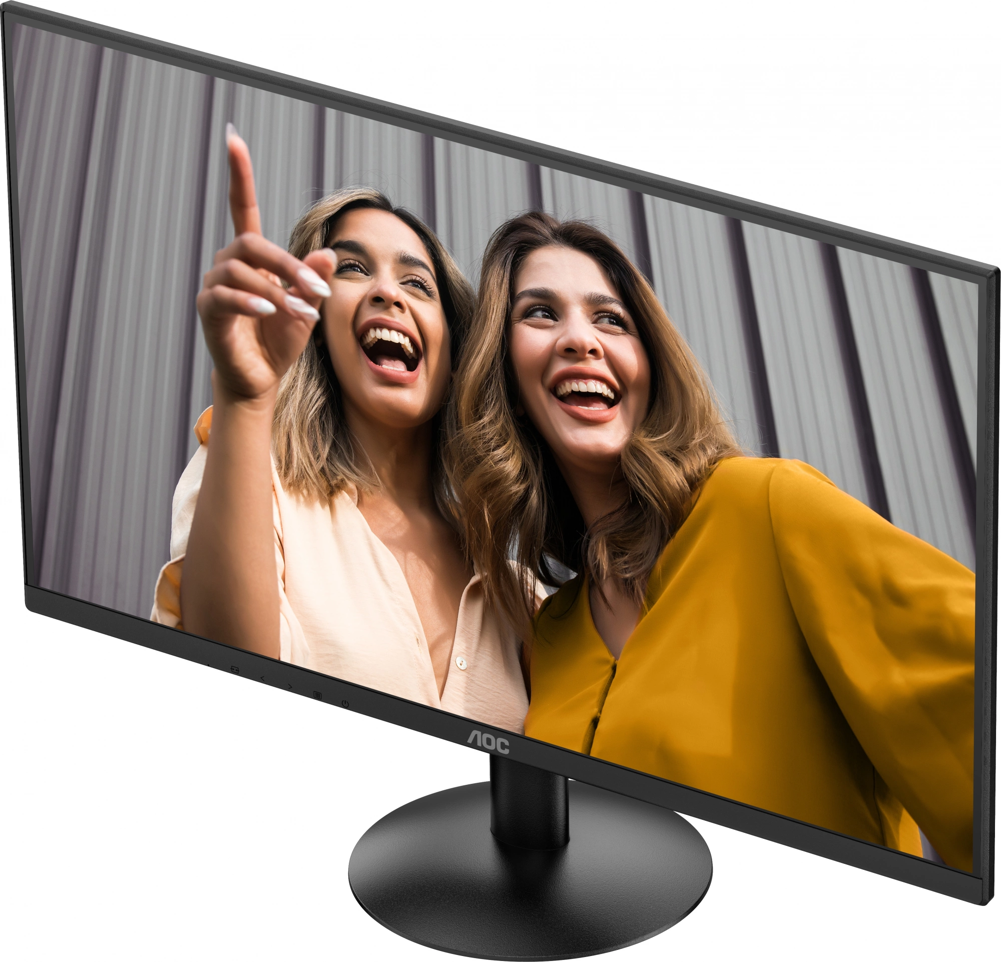 Монитор AOC 23.8" 24B30H3 черный IPS LED 16:9 HDMI матовая 300cd 178гр/178гр 1920x1080 120Hz VGA FHD 2.5кг — миниатюра 3