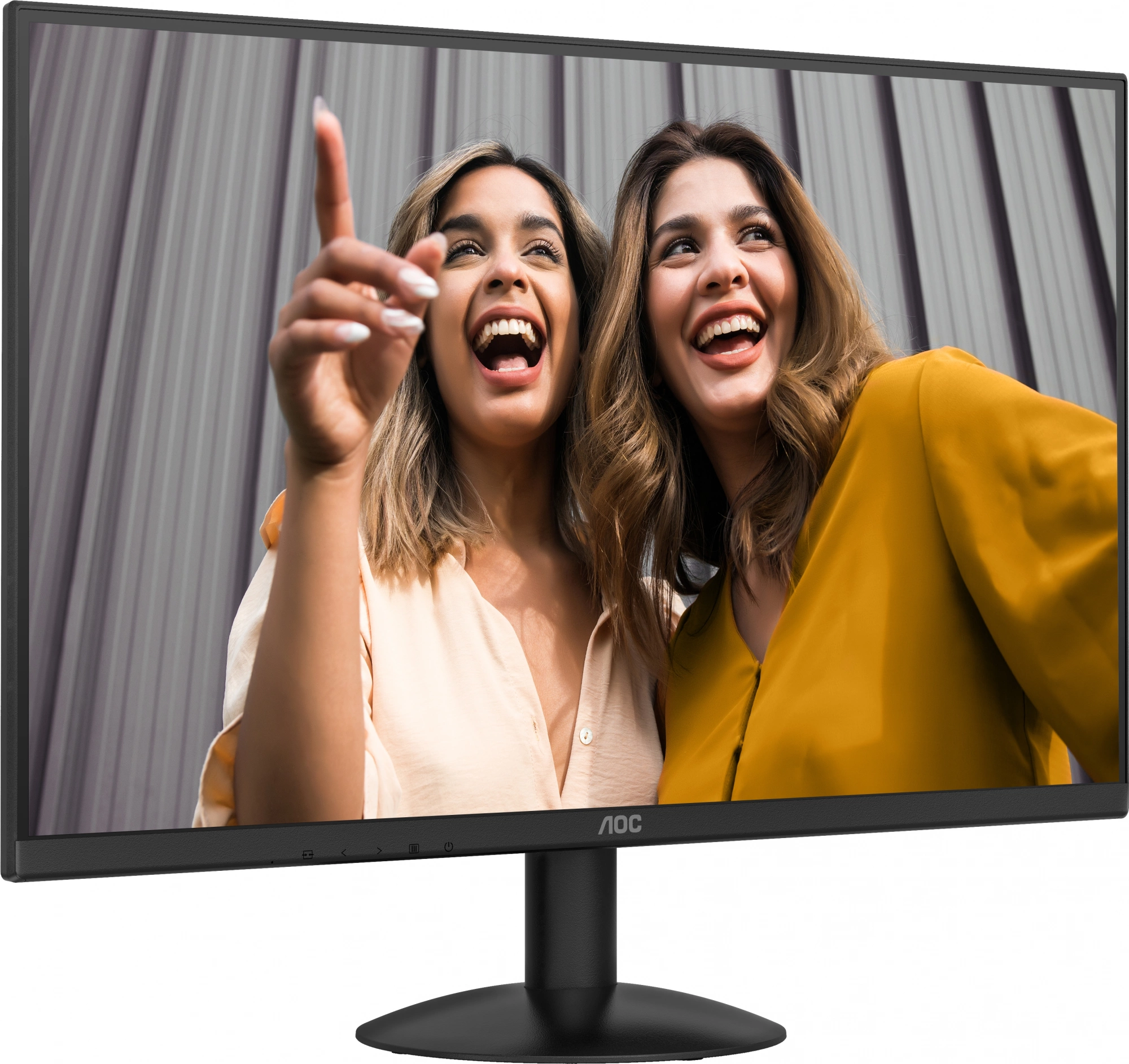 Монитор AOC 23.8" 24B30H3 черный IPS LED 16:9 HDMI матовая 300cd 178гр/178гр 1920x1080 120Hz VGA FHD 2.5кг — миниатюра 4