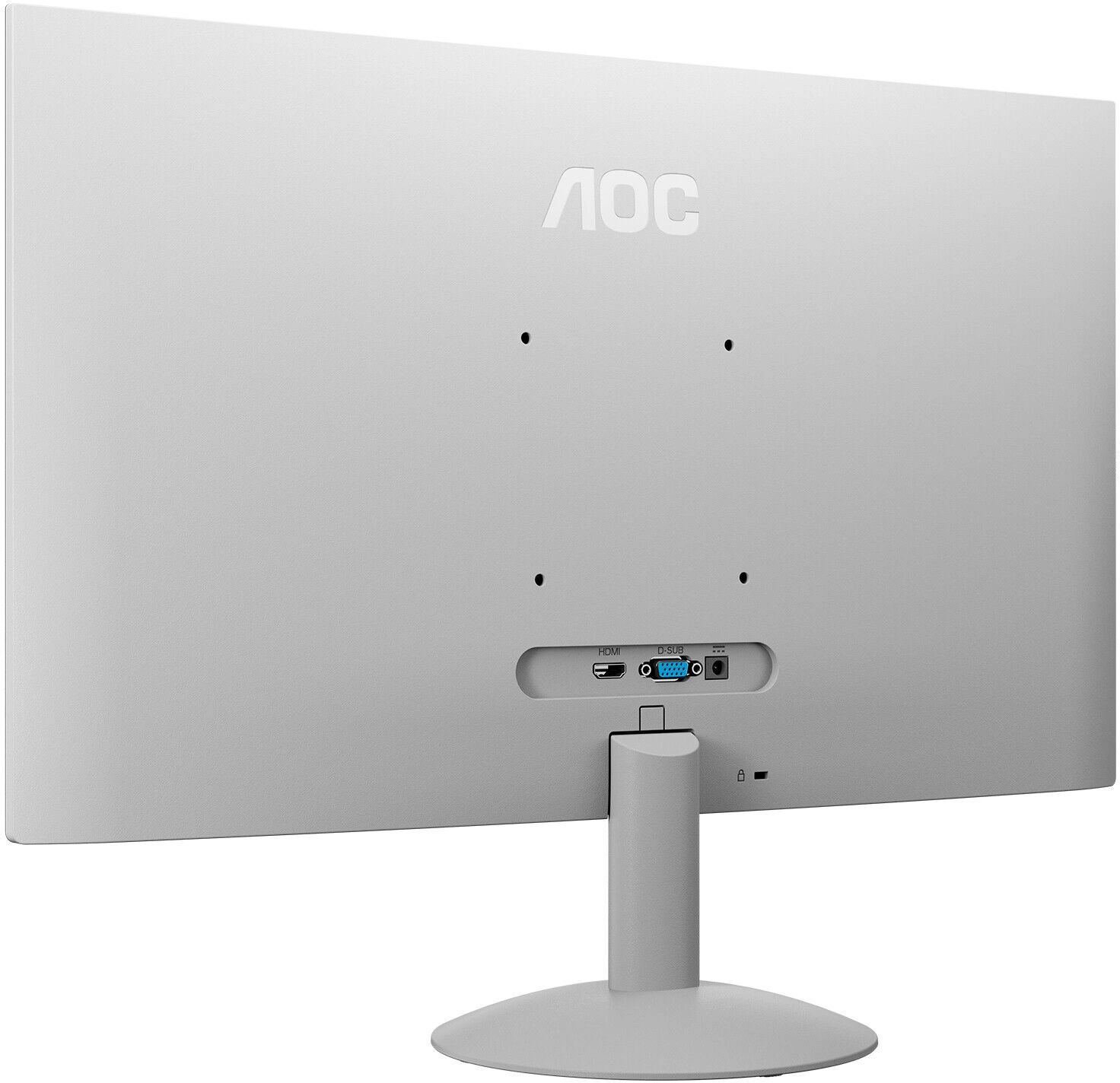Монитор AOC 23.8" 24B30H3/BW белый IPS LED 16:9 HDMI матовая 300cd 178гр/178гр 1920x1080 120Hz VGA FHD 2.5кг — миниатюра 4