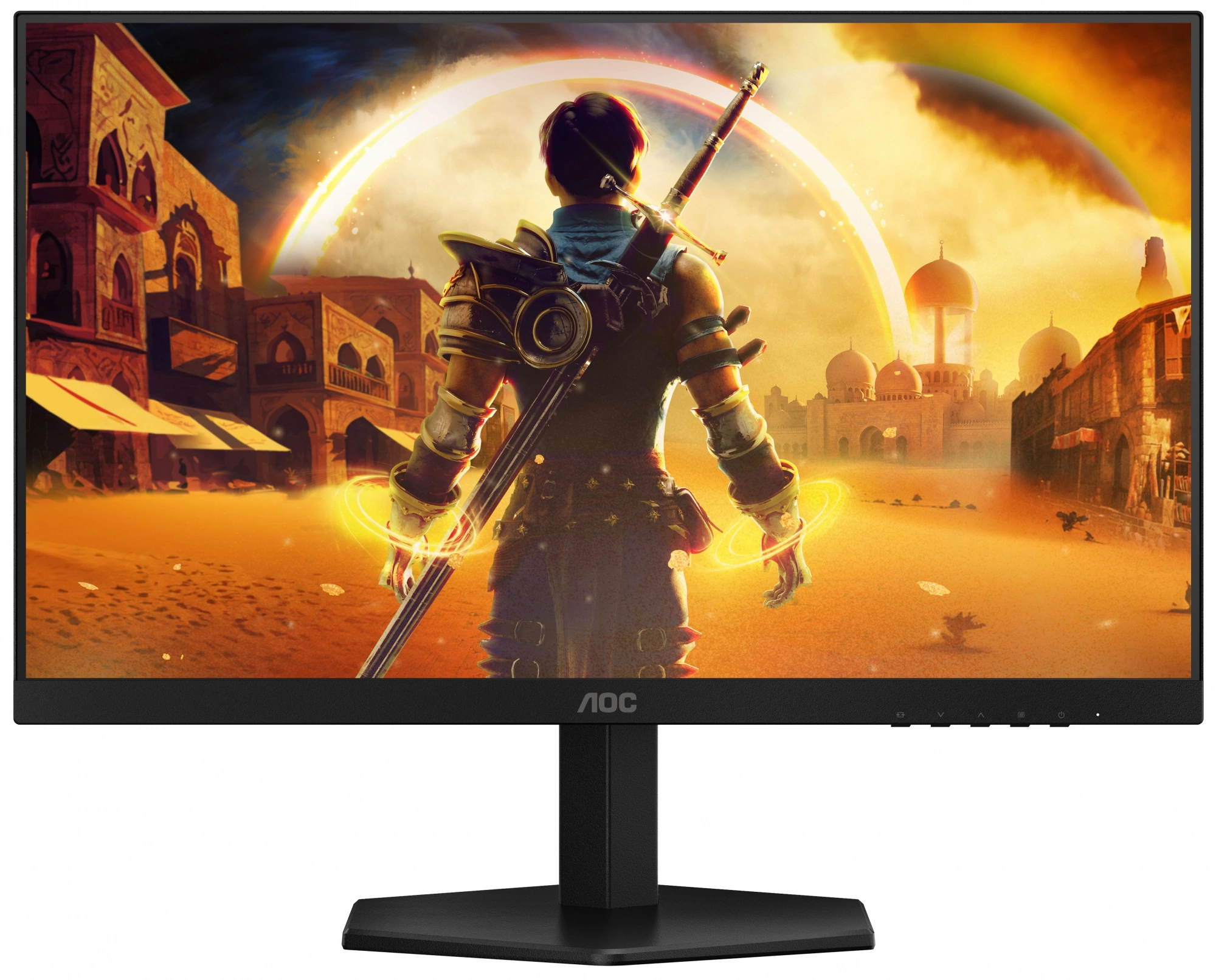 Монитор AOC 23.6" 24G42E черный IPS LED 16:9 HDMI матовая 300cd 178гр/178гр 1920x1080 180Hz DP FHD 3кг — фото 1