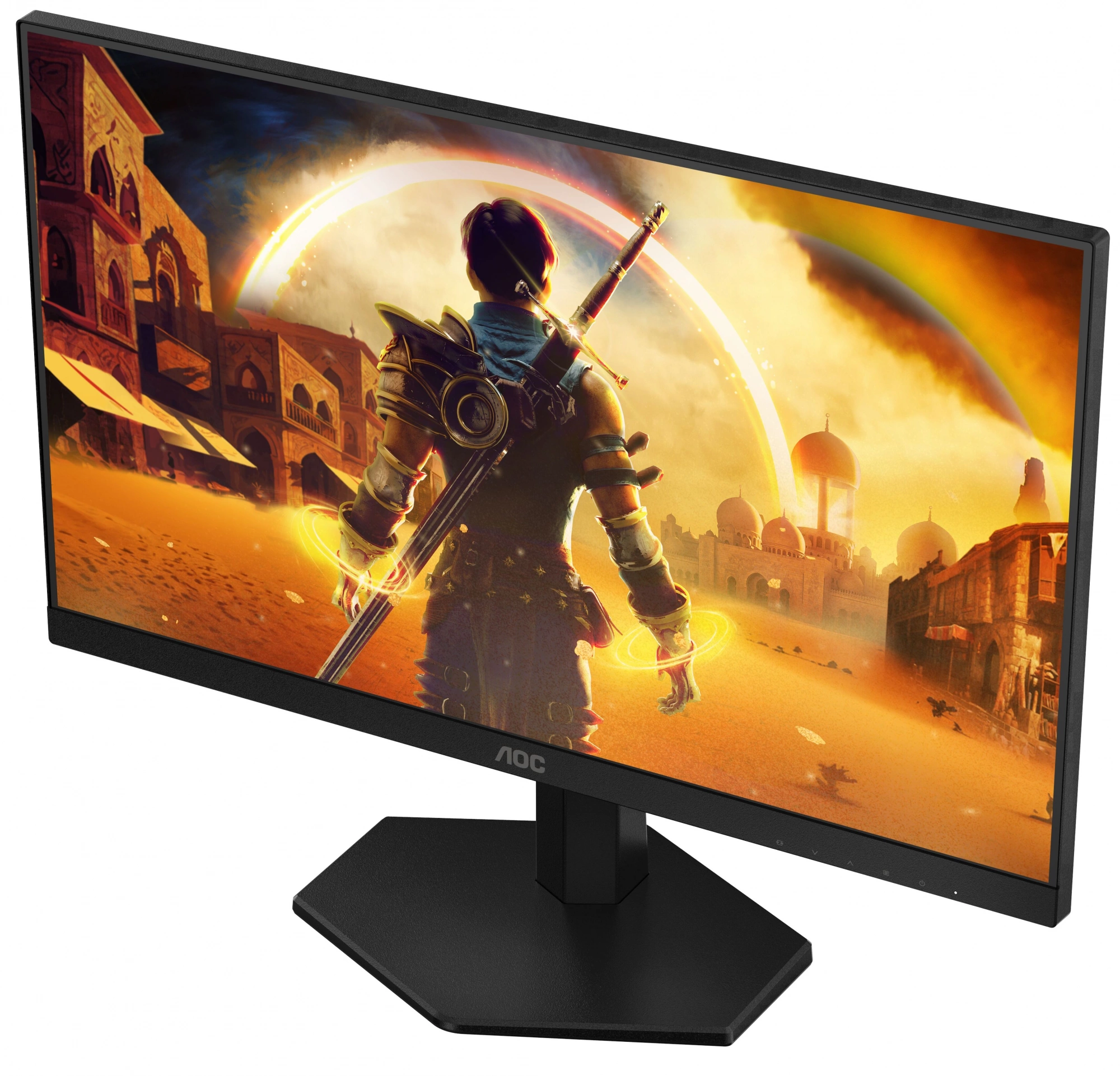 Монитор AOC 23.6" 24G42E черный IPS LED 16:9 HDMI матовая 300cd 178гр/178гр 1920x1080 180Hz DP FHD 3кг — миниатюра 4