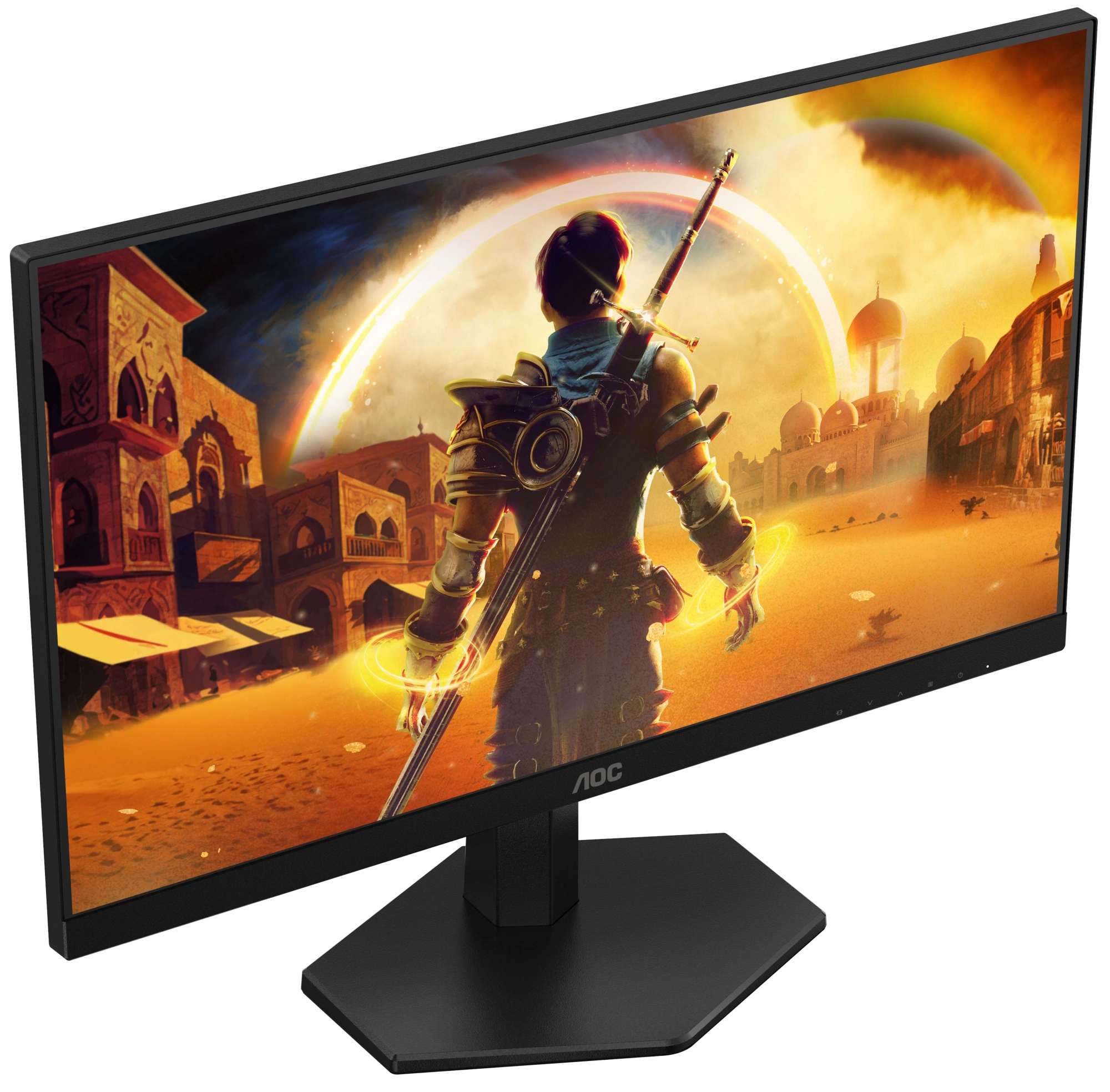 Монитор AOC 23.6" 24G42E черный IPS LED 16:9 HDMI матовая 300cd 178гр/178гр 1920x1080 180Hz DP FHD 3кг — миниатюра 5