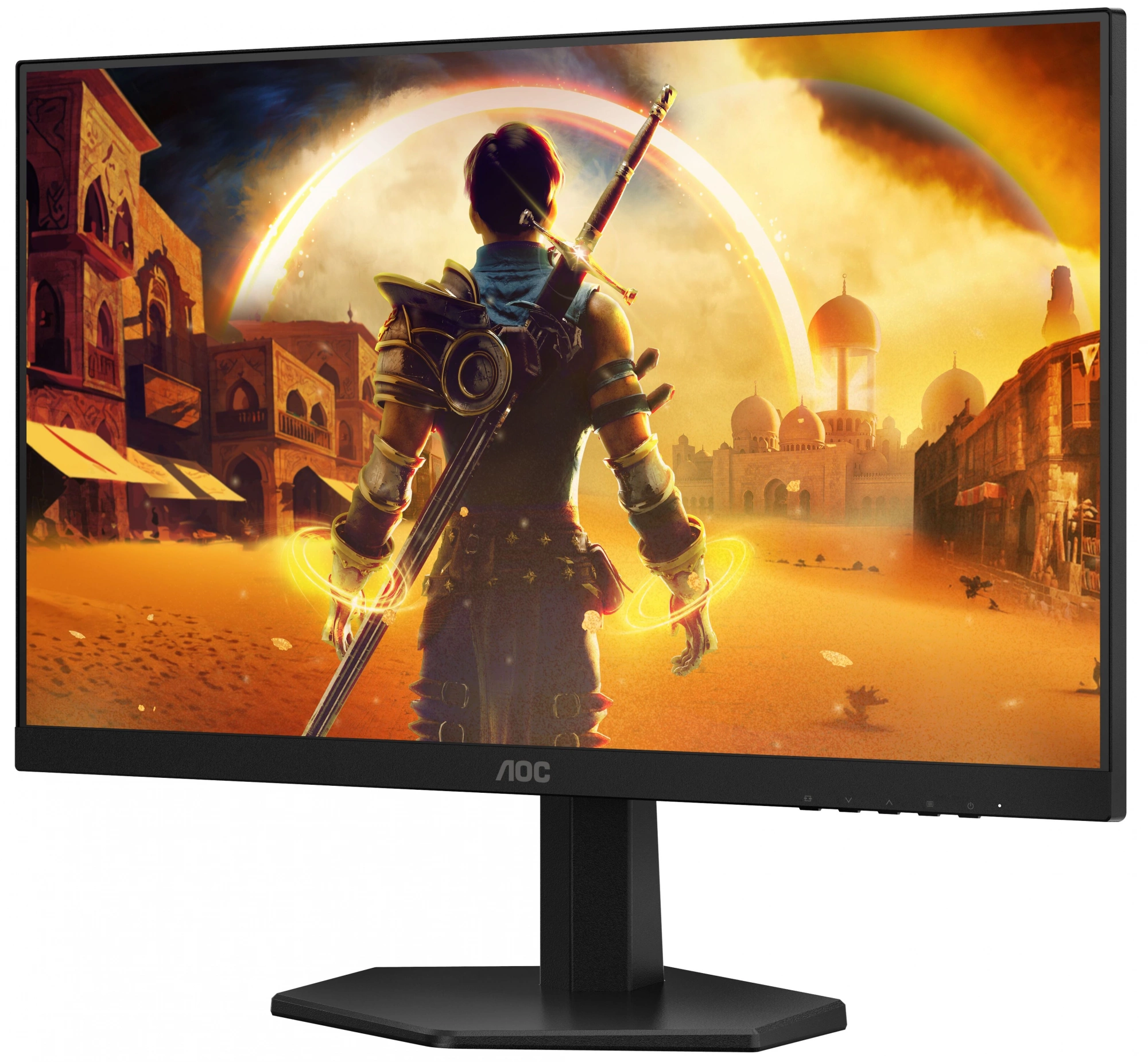 Монитор AOC 23.6" 24G42E черный IPS LED 16:9 HDMI матовая 300cd 178гр/178гр 1920x1080 180Hz DP FHD 3кг — миниатюра 6
