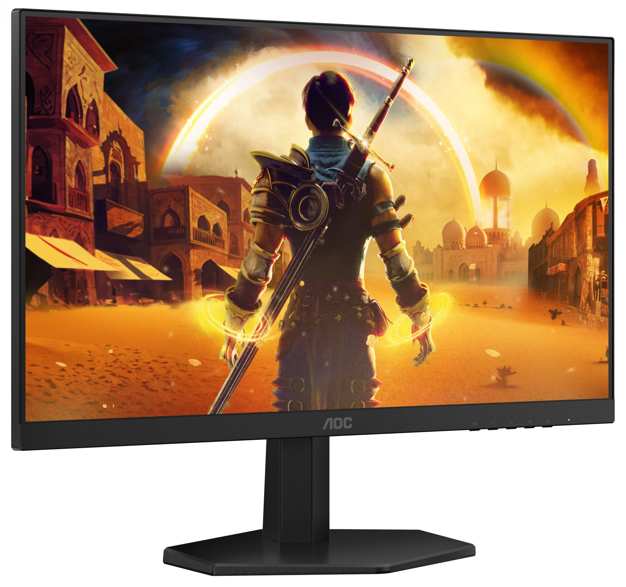 Монитор AOC 23.6" 24G42E черный IPS LED 16:9 HDMI матовая 300cd 178гр/178гр 1920x1080 180Hz DP FHD 3кг — миниатюра 7