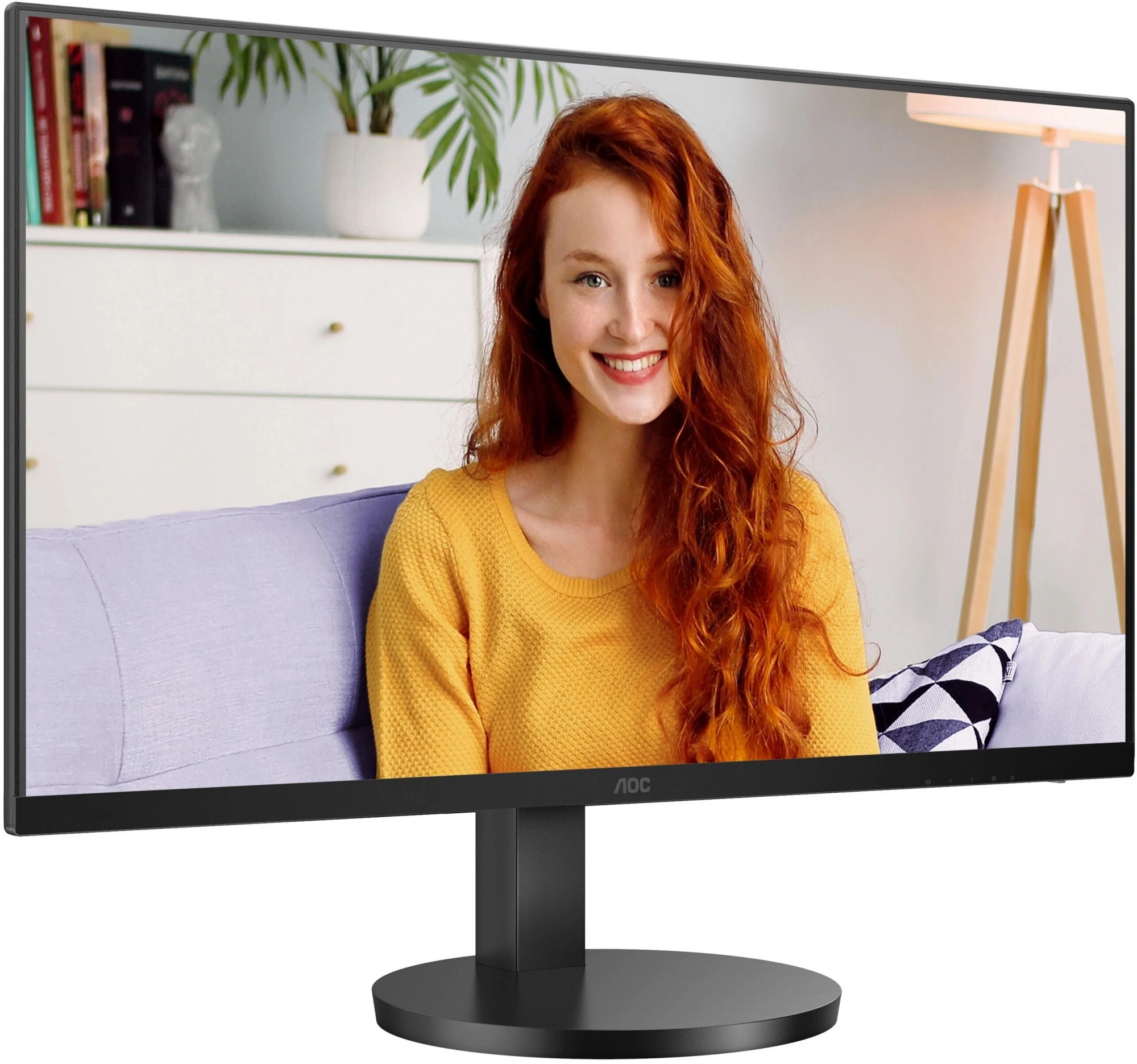 Монитор AOC 27" Basic-Line U27B3AF черный IPS LED 16:9 HDMI M/M матовая HAS 350cd 178гр/178гр 3840x2160 60Hz DP Quad 4K (2160p) 5.2кг — миниатюра 2