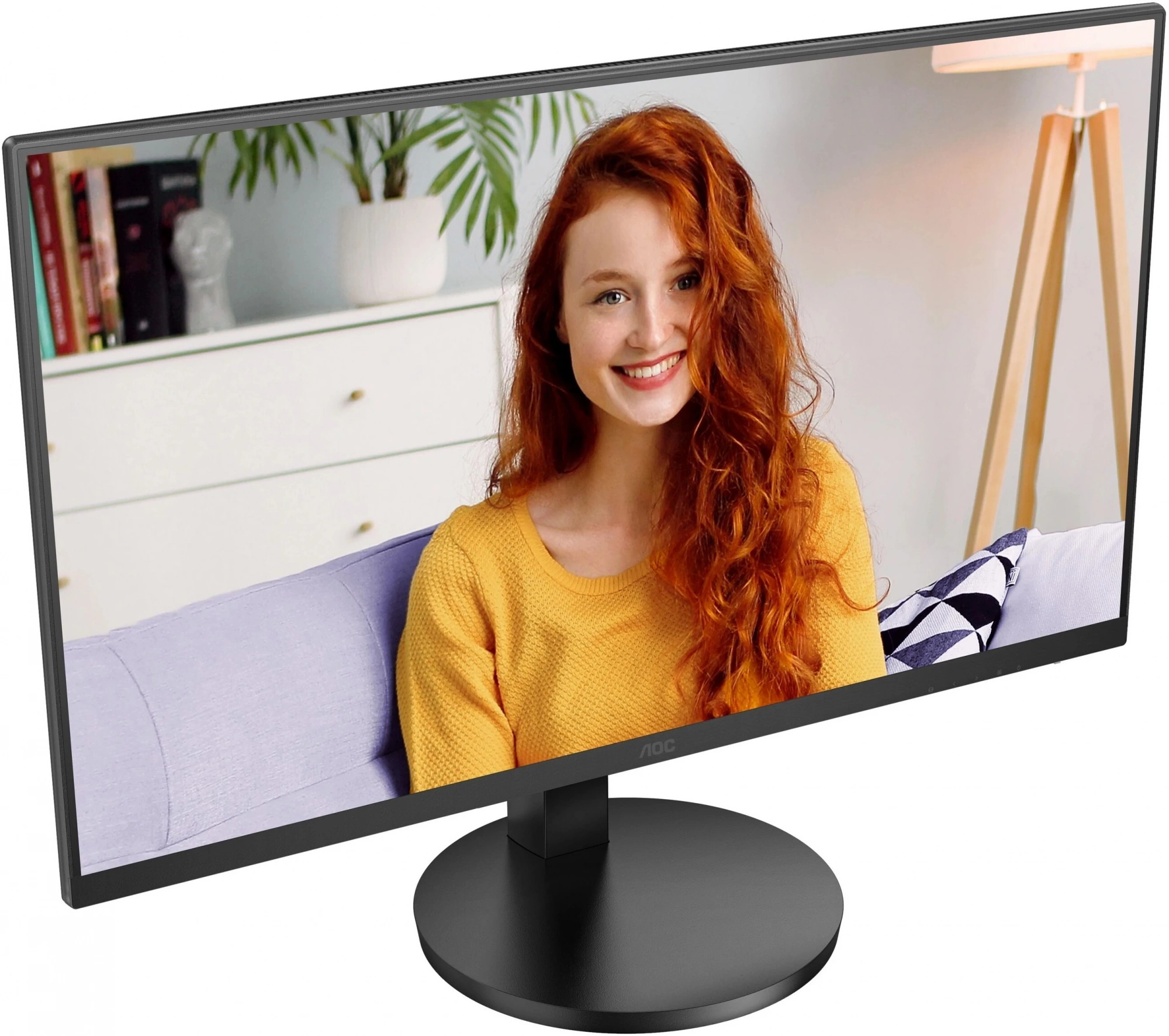 Монитор AOC 27" Basic-Line U27B3AF черный IPS LED 16:9 HDMI M/M матовая HAS 350cd 178гр/178гр 3840x2160 60Hz DP Quad 4K (2160p) 5.2кг — миниатюра 4
