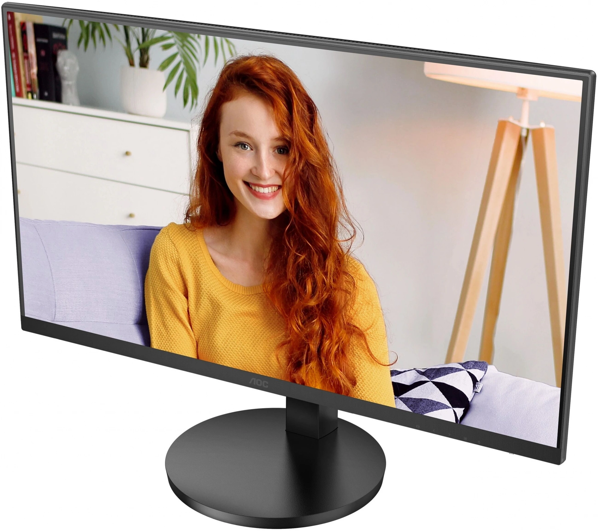Монитор AOC 27" Basic-Line U27B3AF черный IPS LED 16:9 HDMI M/M матовая HAS 350cd 178гр/178гр 3840x2160 60Hz DP Quad 4K (2160p) 5.2кг — миниатюра 5