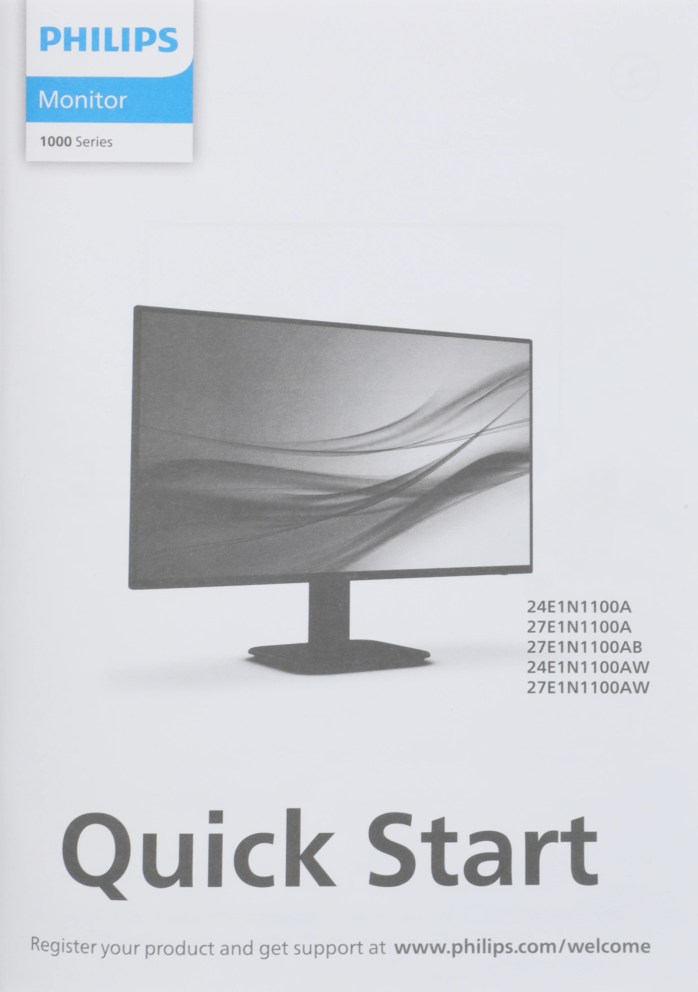 Монитор Philips 23.8" E Line 24E1N1100AW белый IPS LED 16:9 HDMI M/M матовая 1300:1 250cd 178гр/178гр 1920x1080 100Hz VGA FHD 2.51кг — миниатюра 8