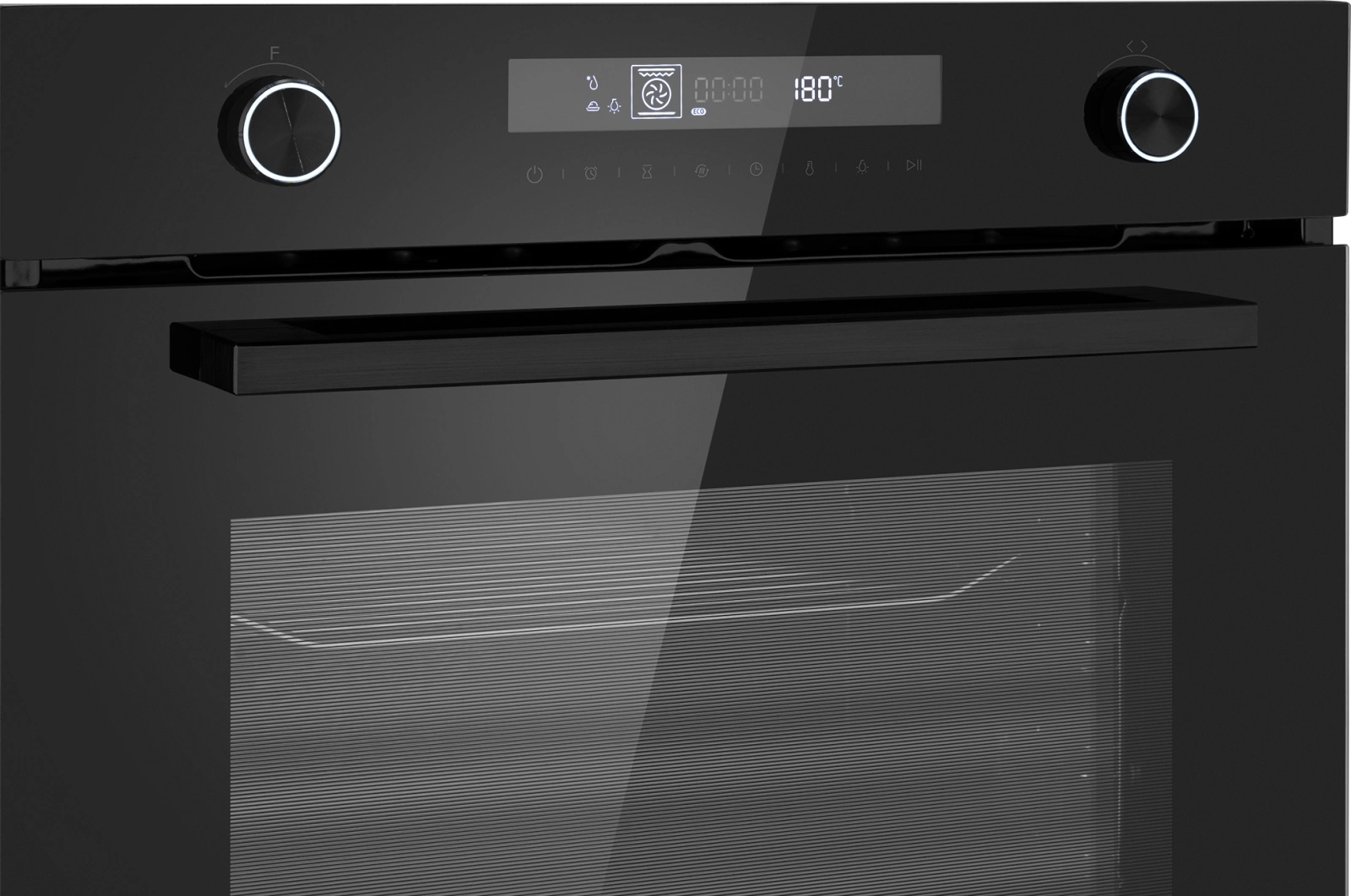 Духовой шкаф Электрический Weissgauff EOM 741 PDB Black Edition черный — миниатюра 7
