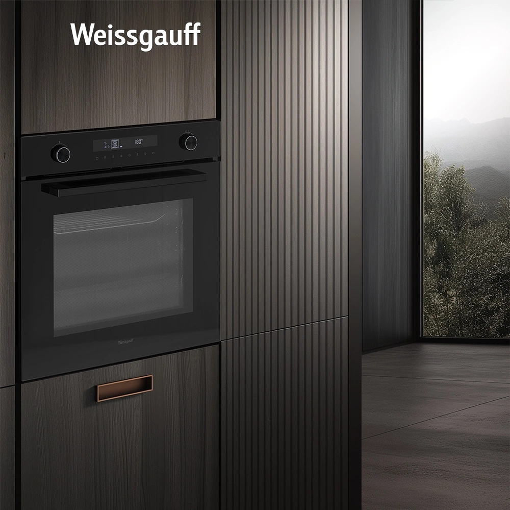 Духовой шкаф Электрический Weissgauff EOM 741 PDB Black Edition черный — миниатюра 23