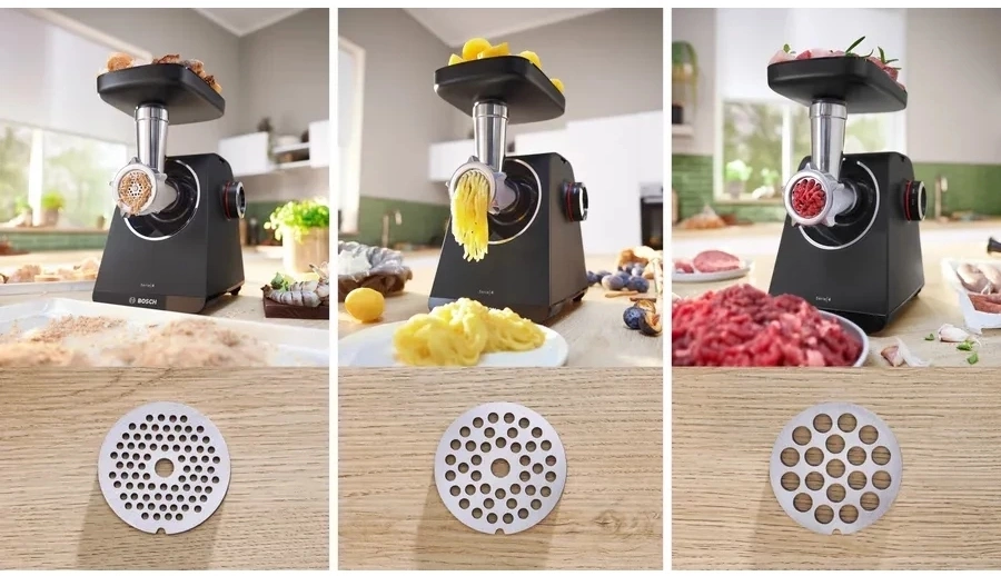 Мясорубка Bosch MFWS440B 1900Вт черный — миниатюра 6
