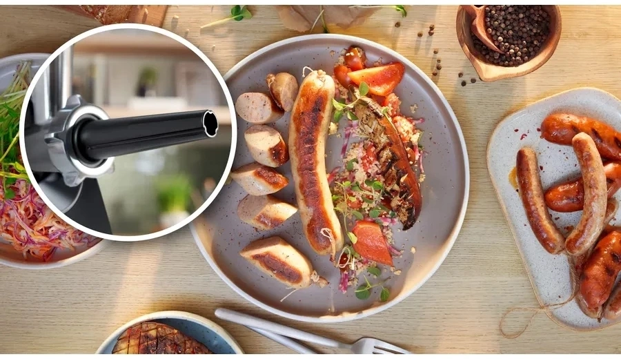 Мясорубка Bosch MFWS440B 1900Вт черный — миниатюра 10
