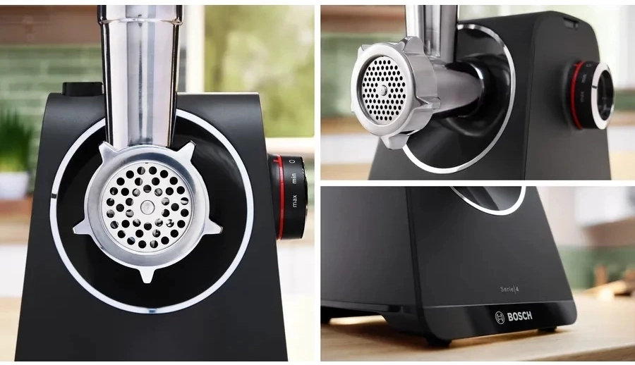 Мясорубка Bosch MFWS440B 1900Вт черный — миниатюра 13