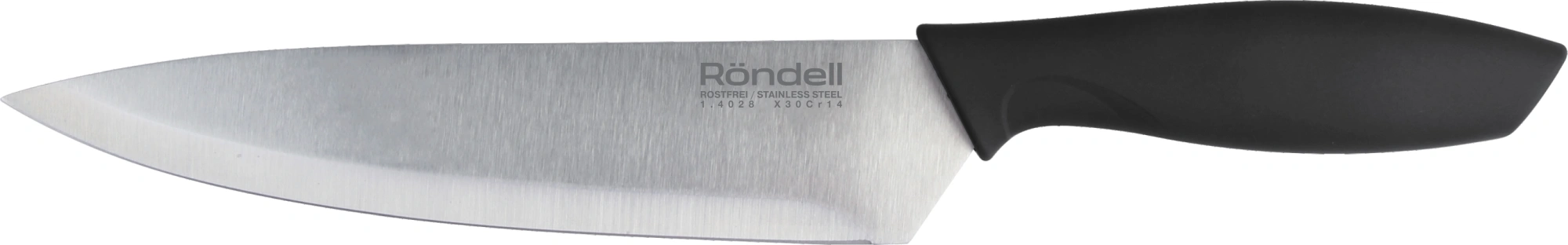 Набор ножей кухон. Rondell Sorge RD-1976 компл.:4предм. разд.дос. красный/черный блистер — миниатюра 2