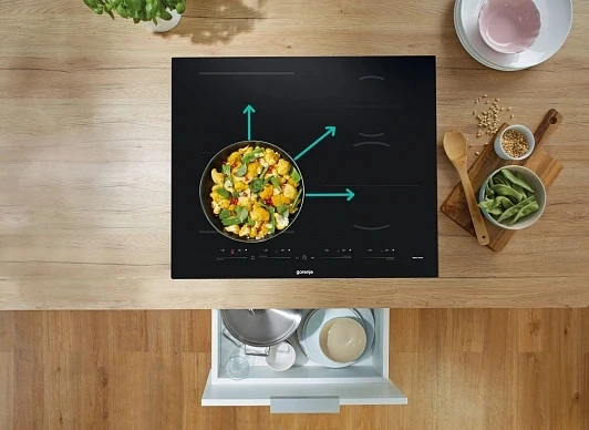 Индукционная варочная поверхность Gorenje GI6432BSCE черный — миниатюра 13