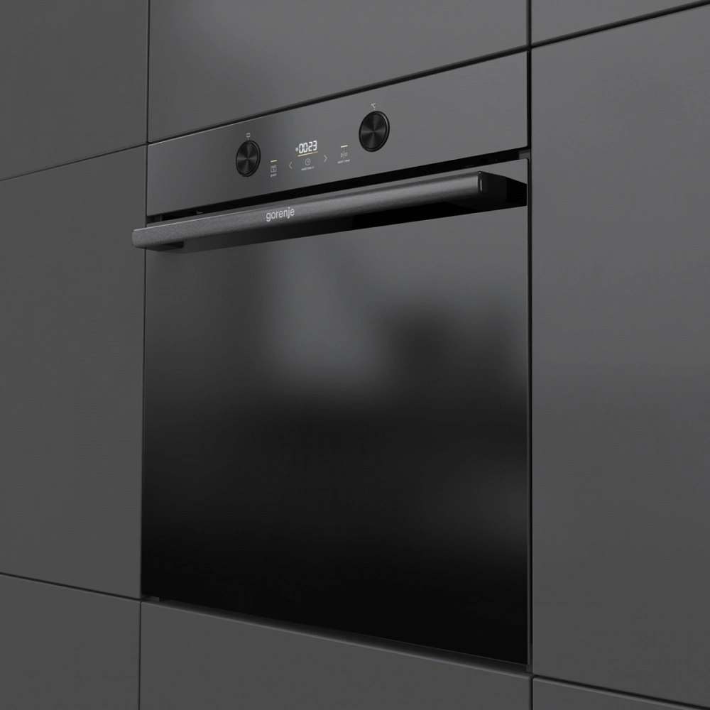 Духовой шкаф Электрический Gorenje BOS6737E05DBG черный — миниатюра 3