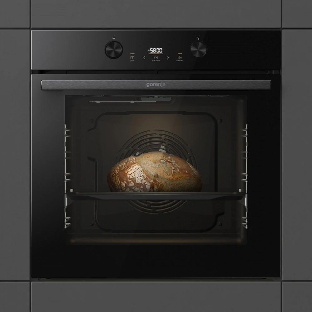 Духовой шкаф Электрический Gorenje BOS6737E05DBG черный — миниатюра 4