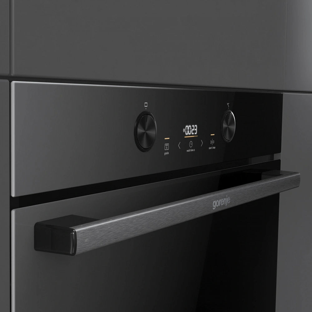 Духовой шкаф Электрический Gorenje BOS6737E05DBG черный — миниатюра 8