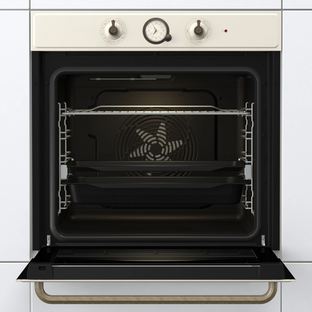 Духовой шкаф Электрический Gorenje BOS67372CLI бежевый — миниатюра 2