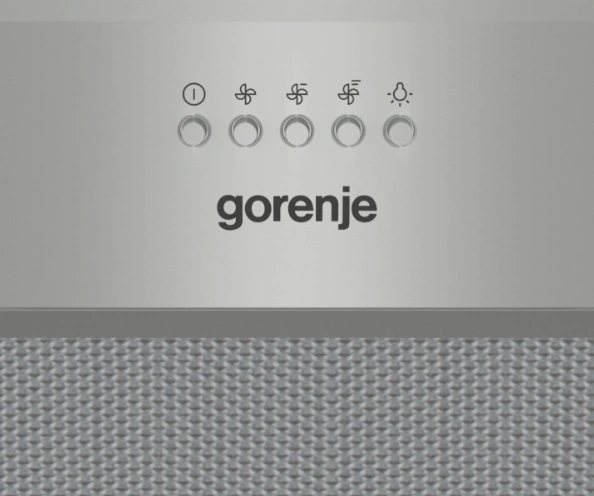 Вытяжка встраиваемая Gorenje BHI626E6X нержавеющая сталь управление: кнопочное (1 мотор) — миниатюра 4