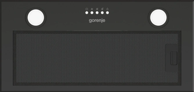 Вытяжка встраиваемая Gorenje BHI626E6B черный управление: кнопочное (1 мотор) — миниатюра 3