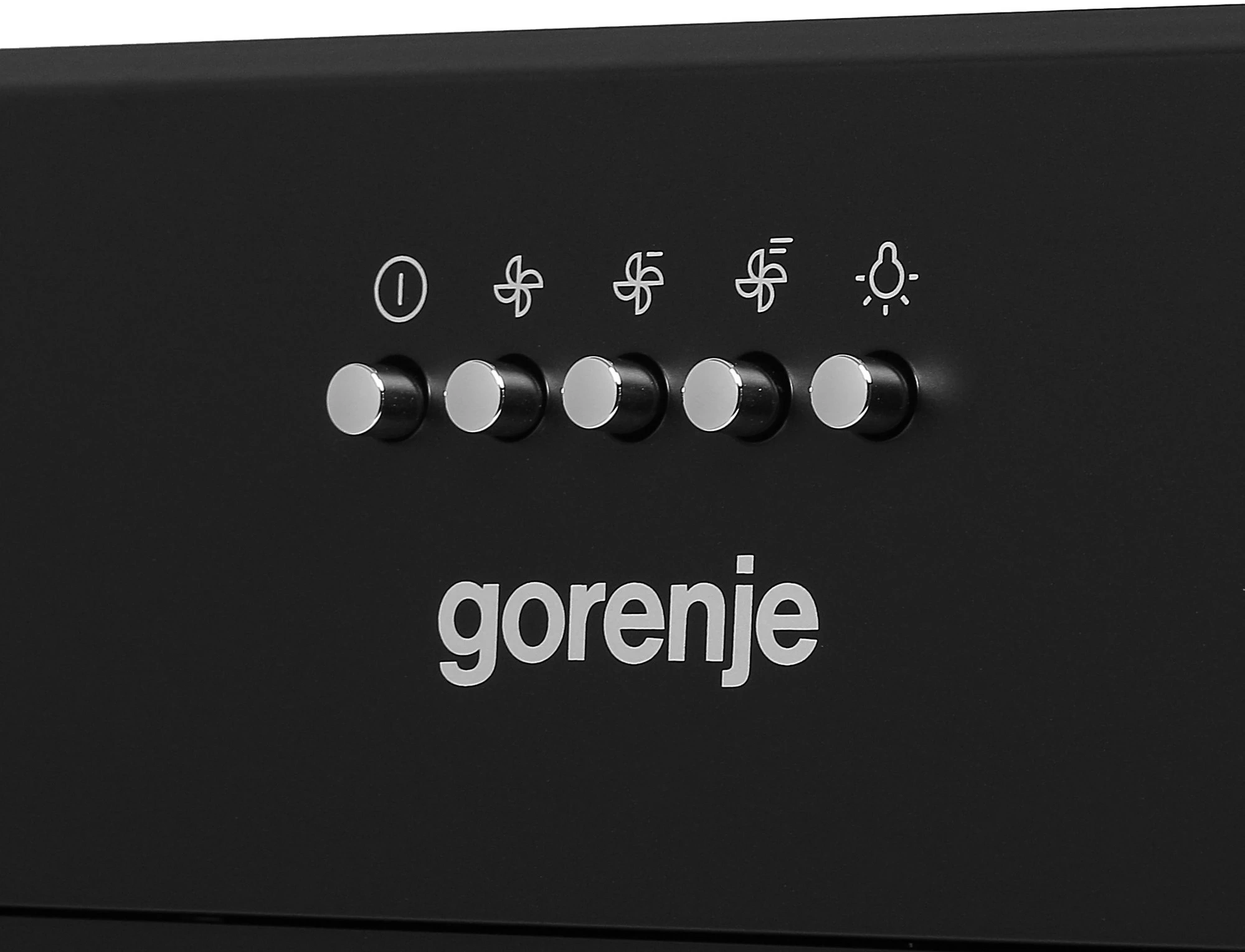 Вытяжка встраиваемая Gorenje BHI626E6B черный управление: кнопочное (1 мотор) — миниатюра 7