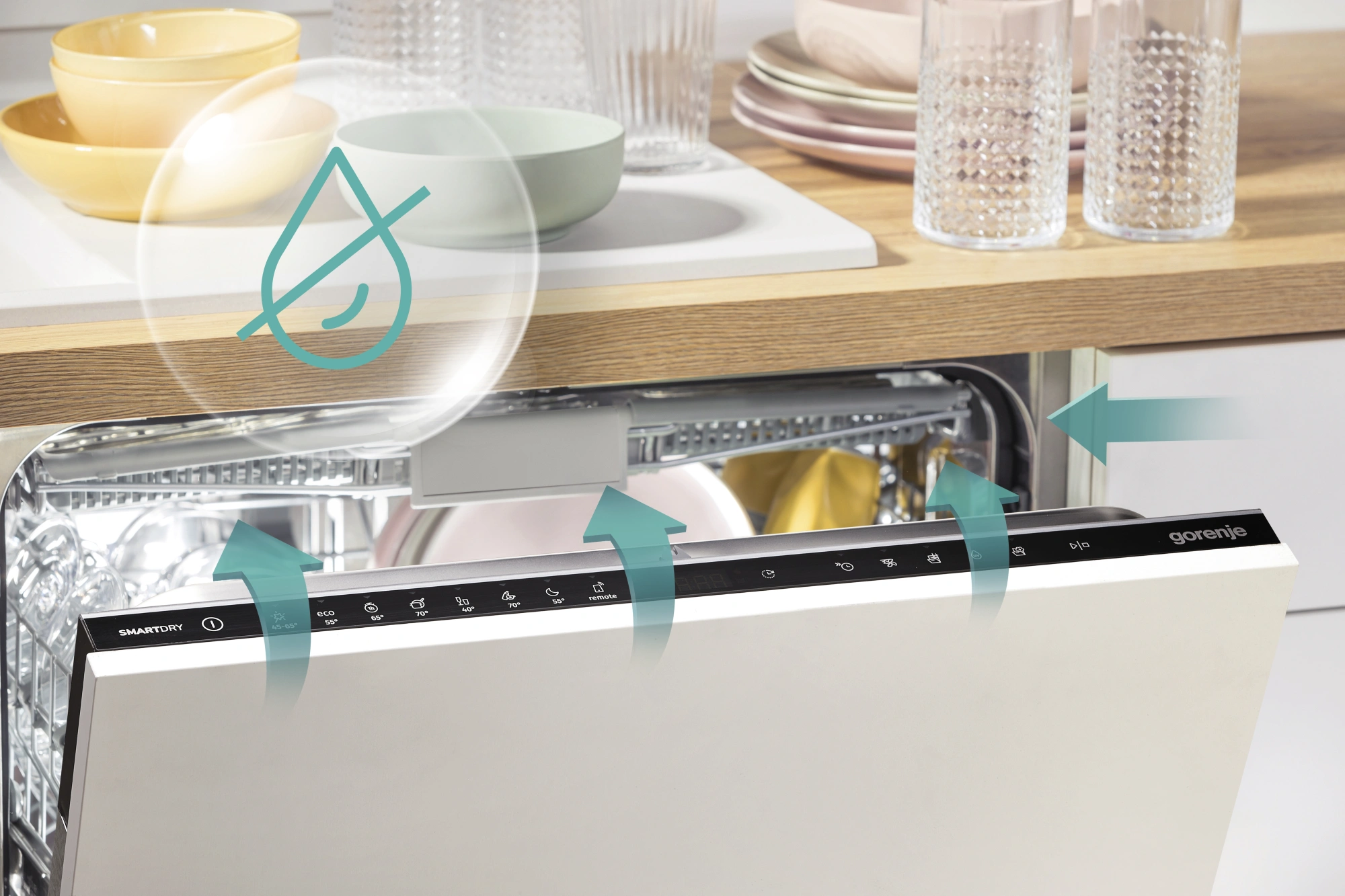 Посудомоечная машина встраив. Gorenje GV642D90 1900Вт полноразмерная — миниатюра 17