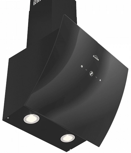 Вытяжка каминная Elikor Wave BK 50 черный управление: сенсорное (1 мотор) — миниатюра 5