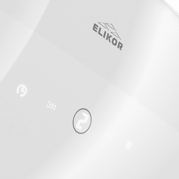 Вытяжка каминная Elikor Wave WH 50 белый управление: сенсорное (1 мотор) — миниатюра 9