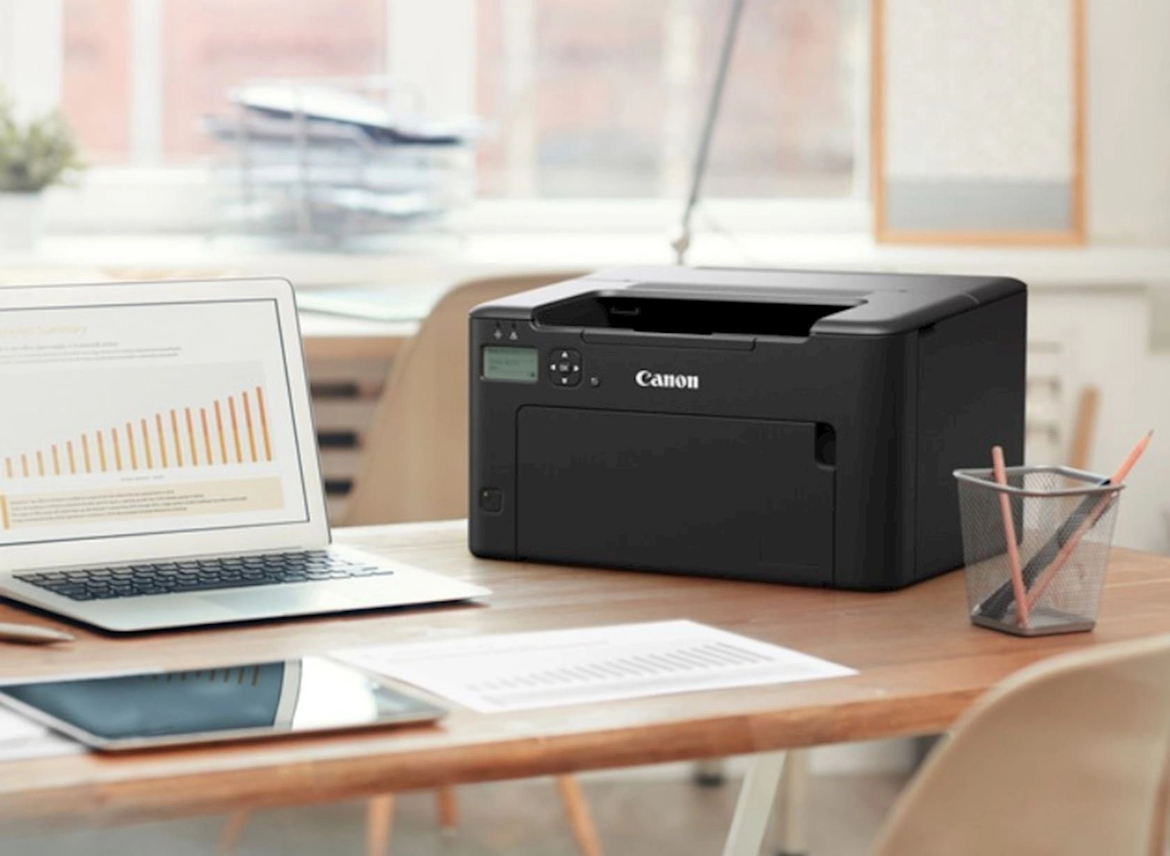 Принтер лазерный Canon i-Sensys LBP122dw (5620C001AA) A4 Duplex WiFi черный — миниатюра 5