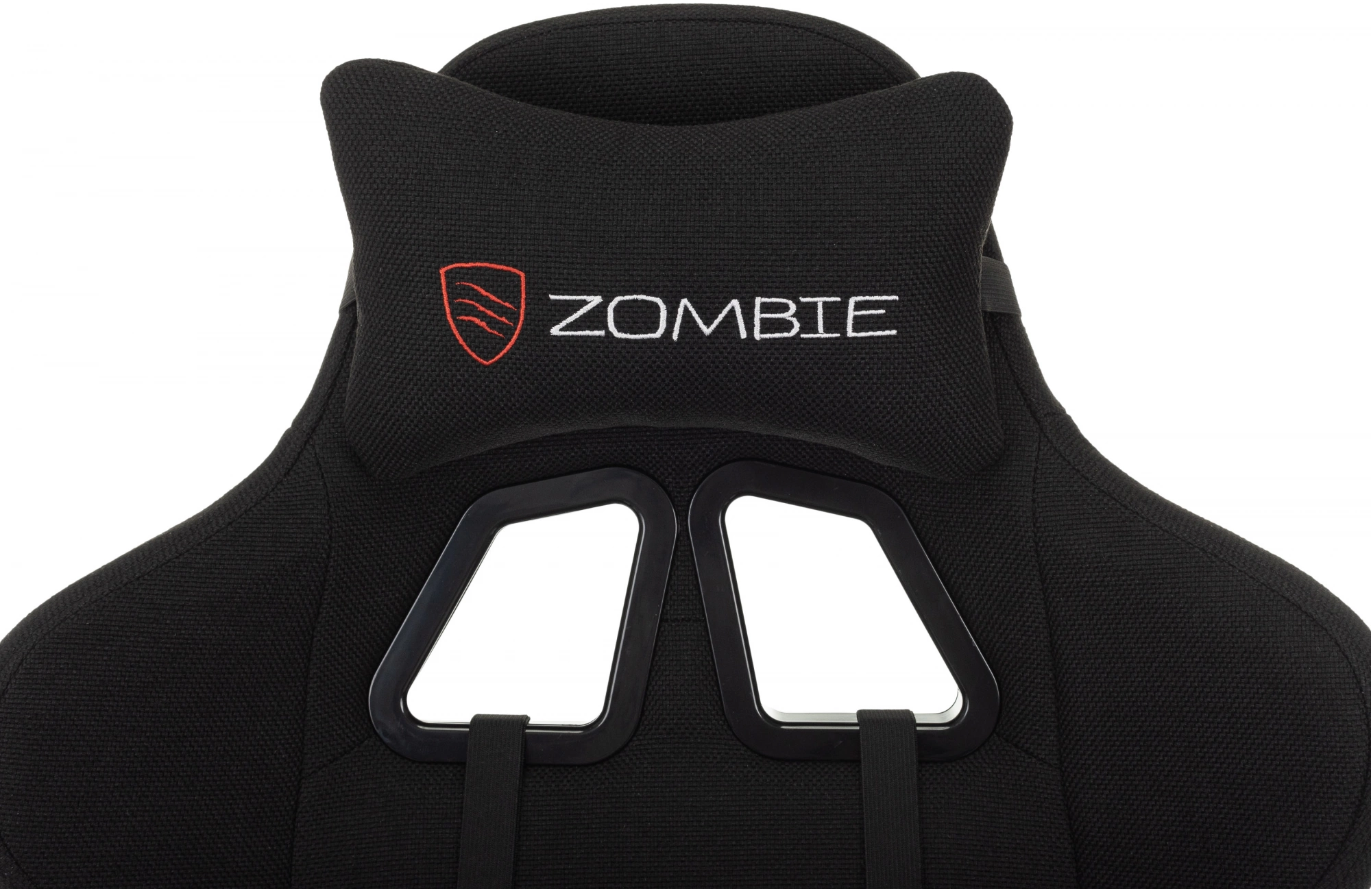 Кресло игровое Zombie Carry черный/серый с подголов. крестов. пластик пластик черный — миниатюра 9