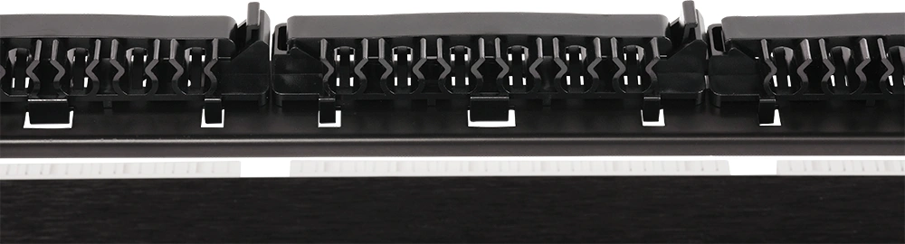 Патч-панель Lanmaster LAN-PPN24U6 19" 1U 24xRJ45 кат.6 UTP — миниатюра 3