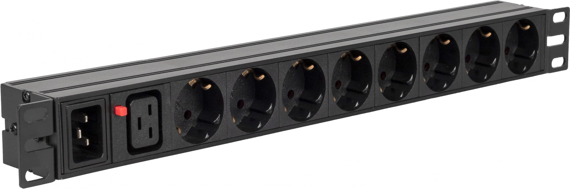 Блок распределения питания Powercom PDU-16A-type 2 PDU-16AV10-8S-C9-C2 — миниатюра 3