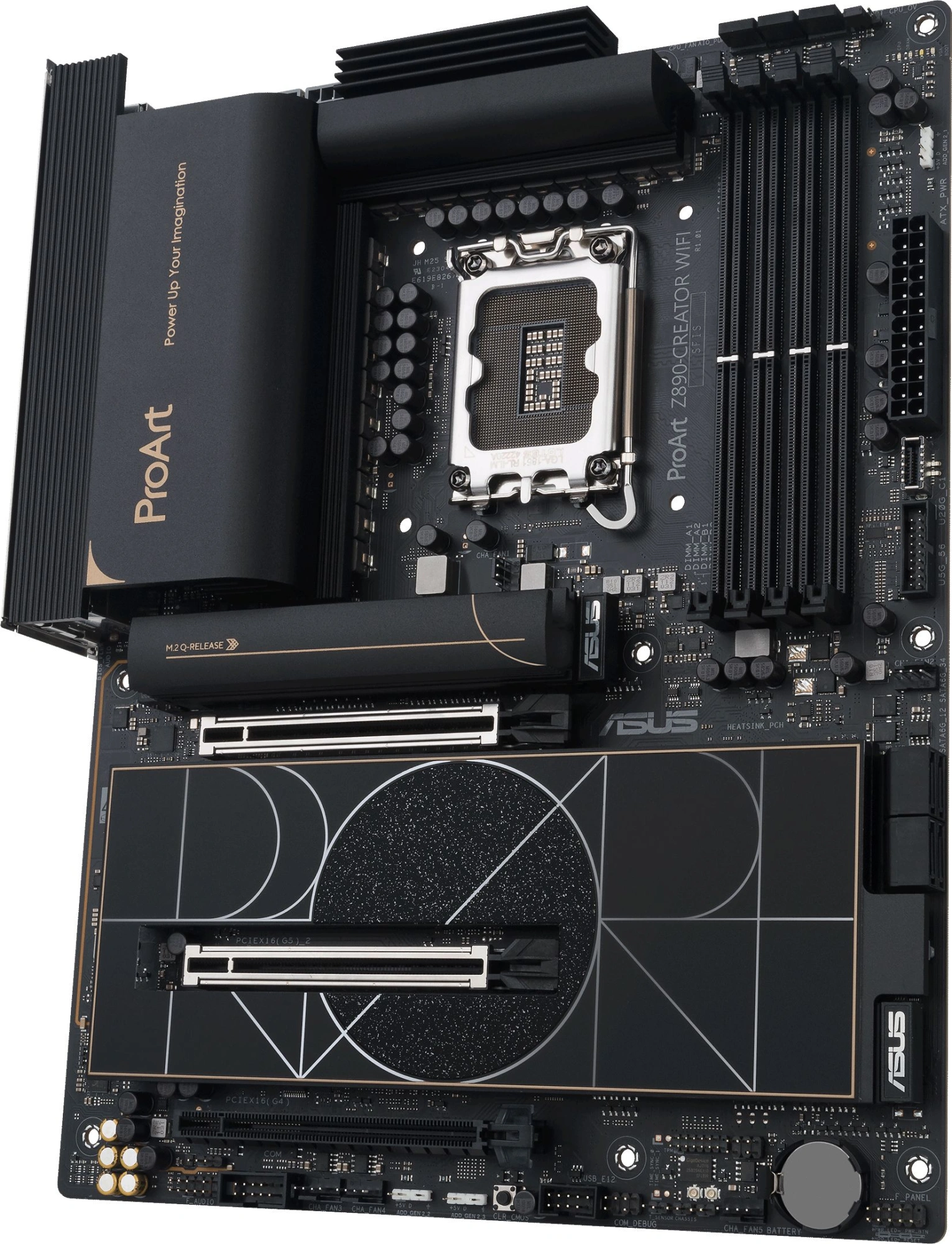 Материнская плата Asus PROART Z890-CREATOR WIFI Soc-1851 Intel Z890 4xDDR5 ATX AC`97 8ch(7.1) 1 x 10Gigabit + 1 x 2.5Gigabit RAID+HDMI+DP — миниатюра 6