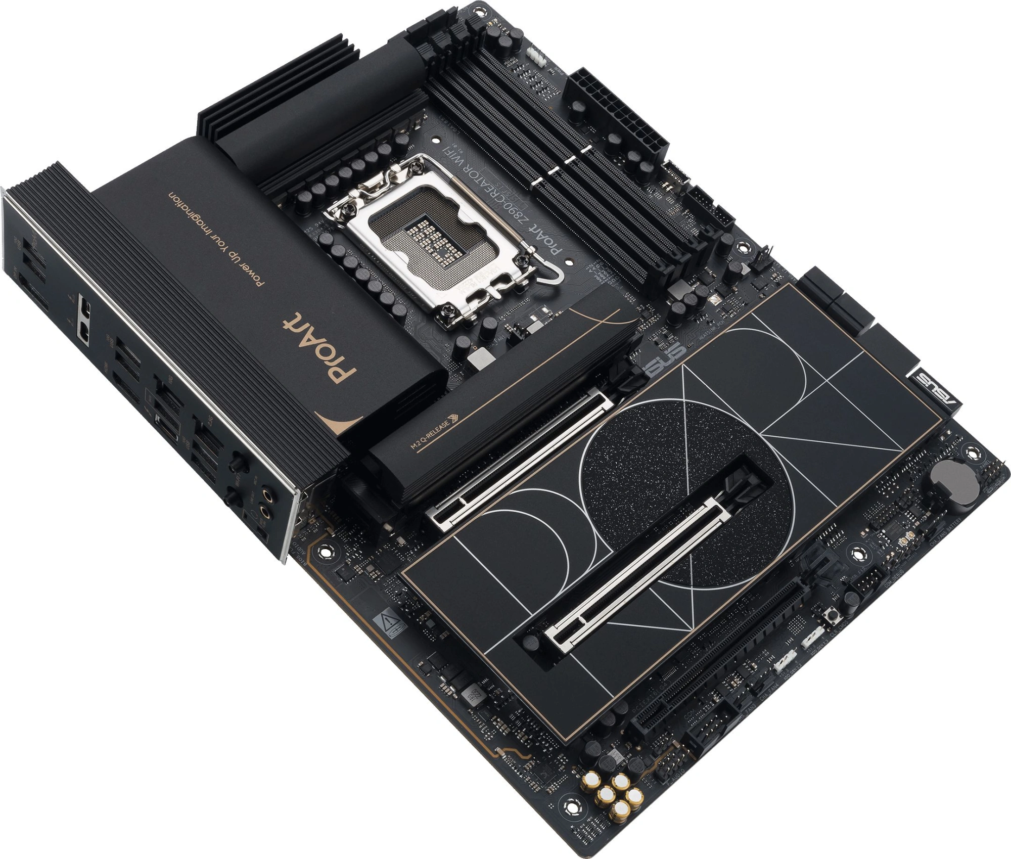 Материнская плата Asus PROART Z890-CREATOR WIFI Soc-1851 Intel Z890 4xDDR5 ATX AC`97 8ch(7.1) 1 x 10Gigabit + 1 x 2.5Gigabit RAID+HDMI+DP — миниатюра 7