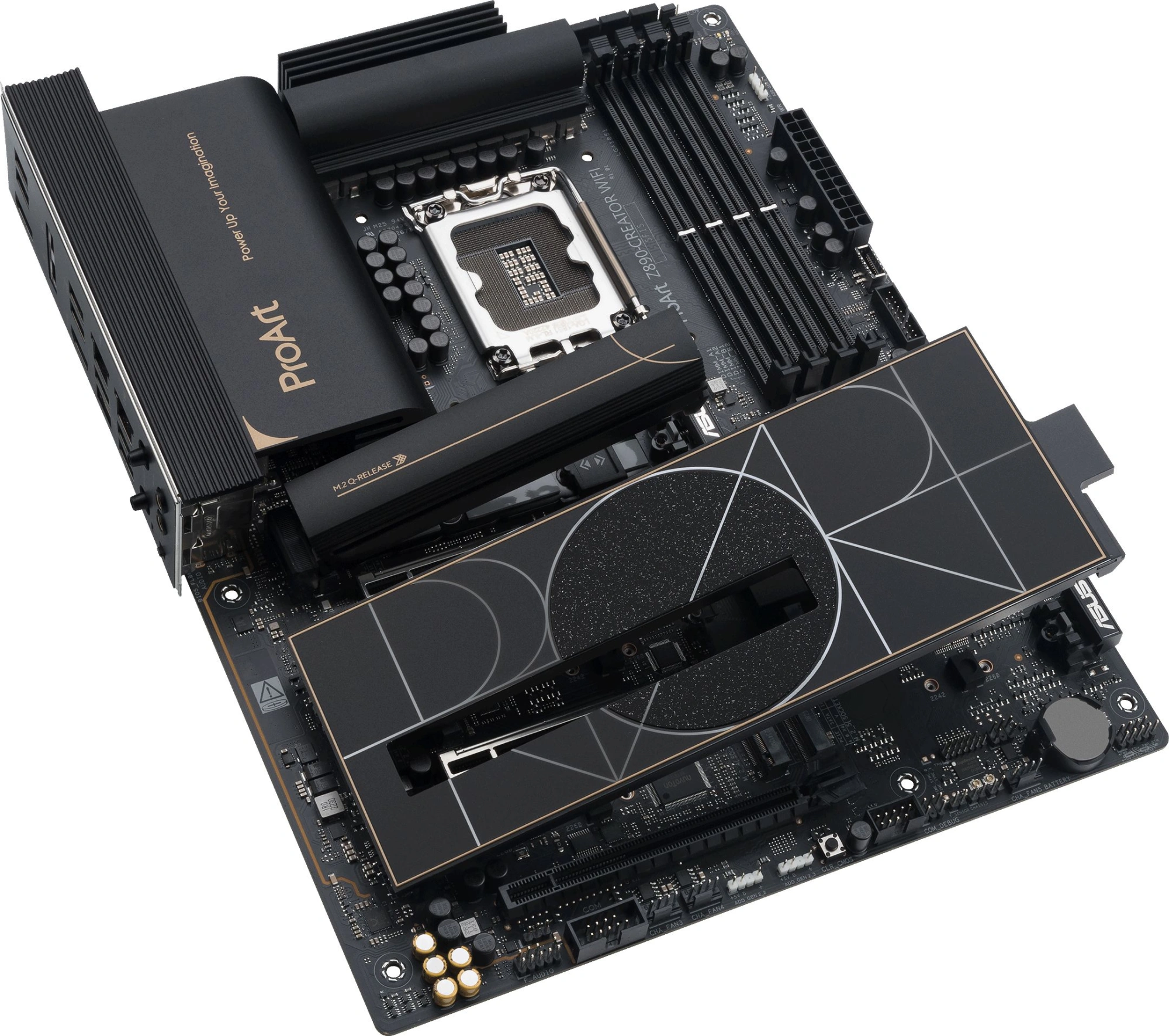 Материнская плата Asus PROART Z890-CREATOR WIFI Soc-1851 Intel Z890 4xDDR5 ATX AC`97 8ch(7.1) 1 x 10Gigabit + 1 x 2.5Gigabit RAID+HDMI+DP — миниатюра 13