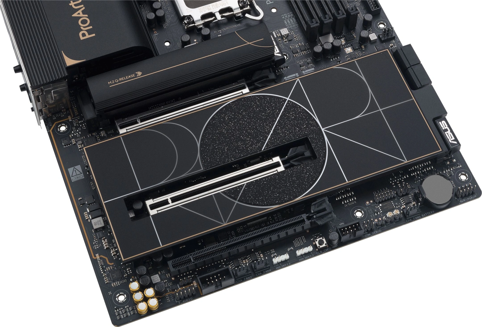 Материнская плата Asus PROART Z890-CREATOR WIFI Soc-1851 Intel Z890 4xDDR5 ATX AC`97 8ch(7.1) 1 x 10Gigabit + 1 x 2.5Gigabit RAID+HDMI+DP — миниатюра 11