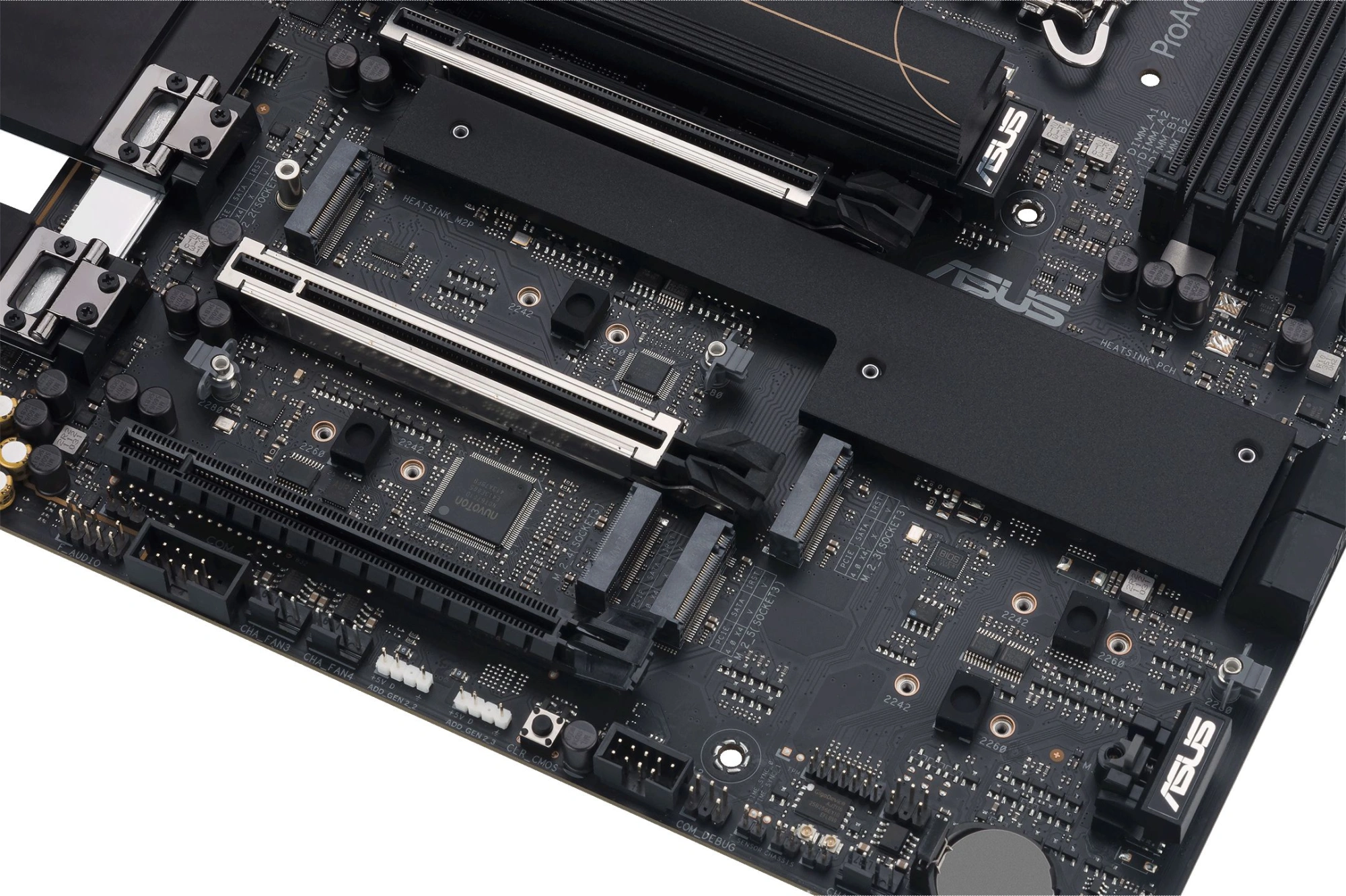 Материнская плата Asus PROART Z890-CREATOR WIFI Soc-1851 Intel Z890 4xDDR5 ATX AC`97 8ch(7.1) 1 x 10Gigabit + 1 x 2.5Gigabit RAID+HDMI+DP — миниатюра 12