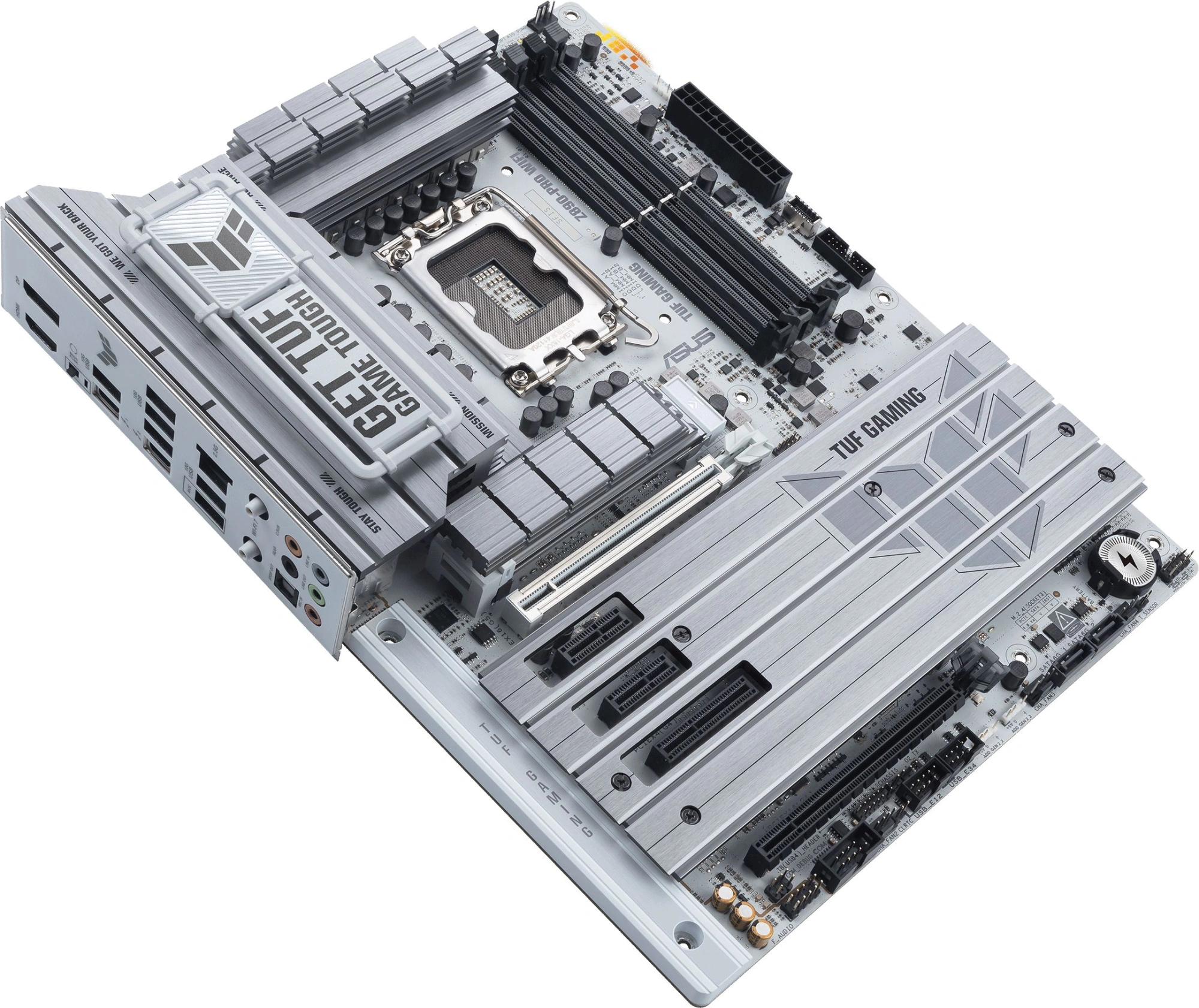 Материнская плата Asus TUF GAMING Z890-PRO WIFI Soc-1851 Intel Z890 4xDDR5 ATX AC`97 8ch(7.1) 2.5Gg RAID+HDMI+DP — миниатюра 8