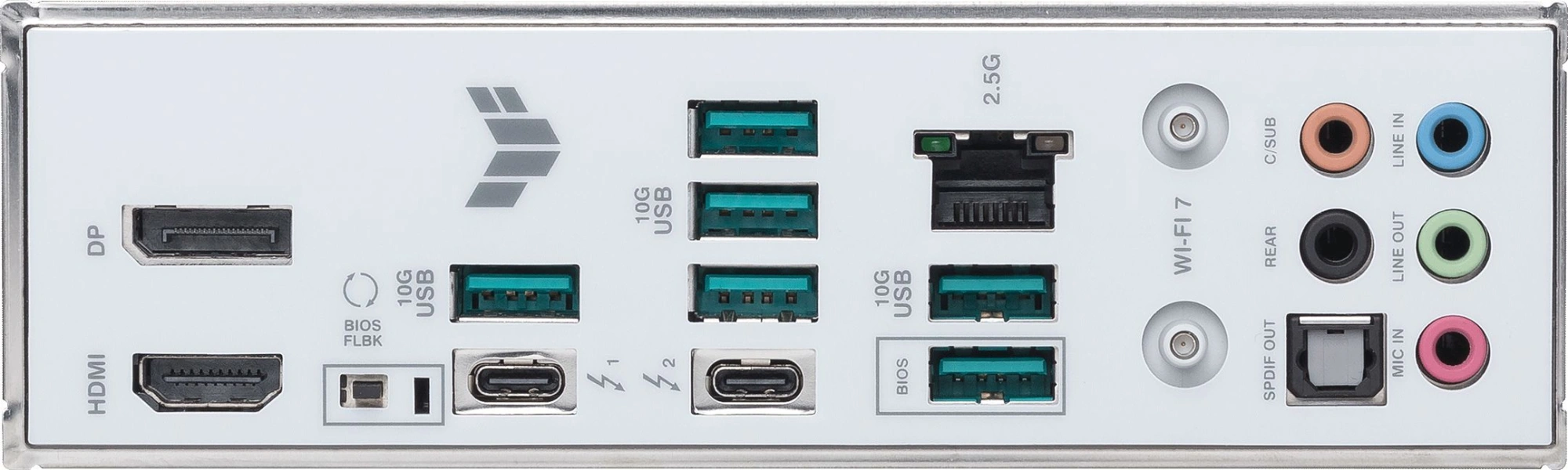 Материнская плата Asus TUF GAMING Z890-PRO WIFI Soc-1851 Intel Z890 4xDDR5 ATX AC`97 8ch(7.1) 2.5Gg RAID+HDMI+DP — миниатюра 9
