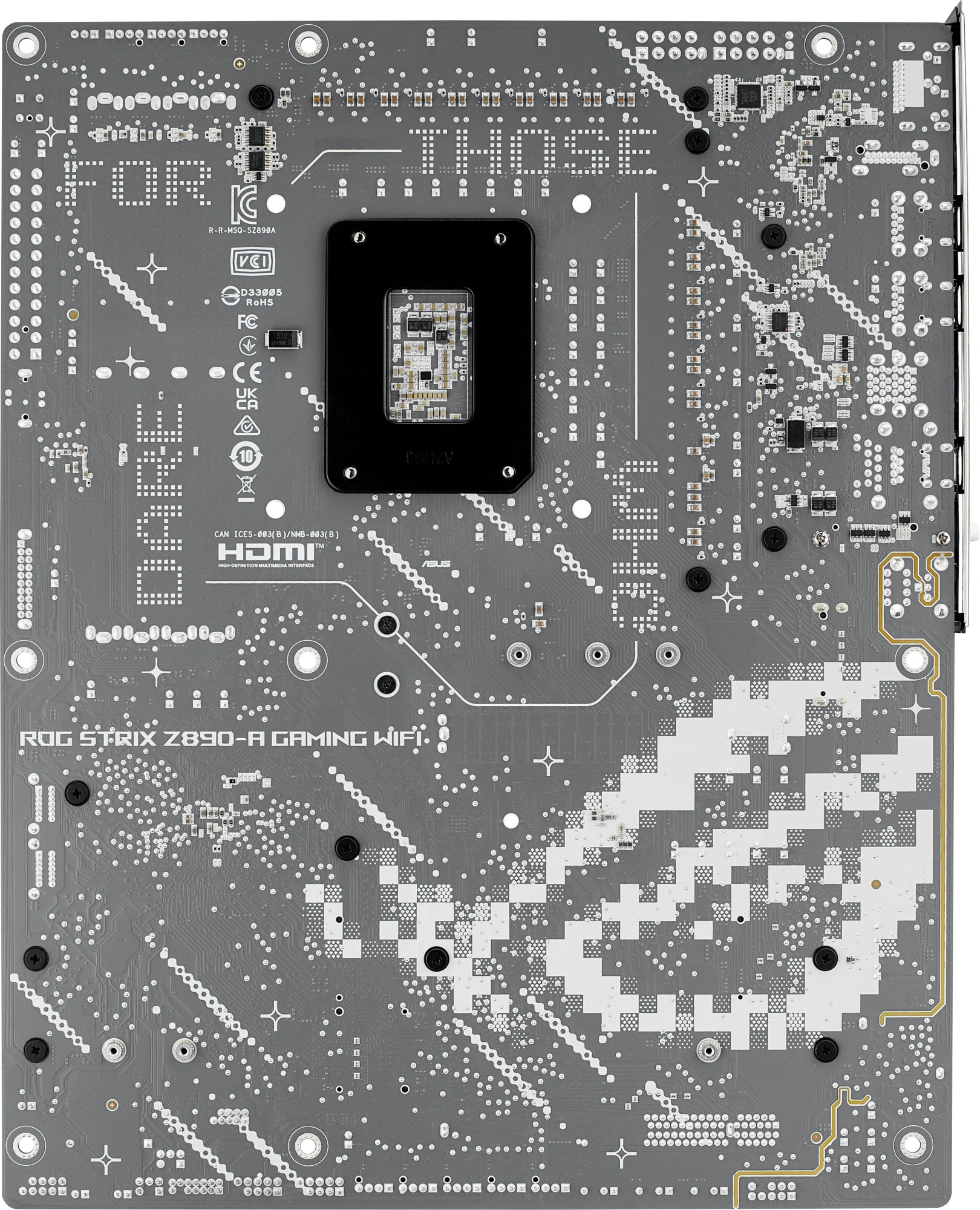 Материнская плата Asus ROG STRIX Z890-A GAMING WIFI Soc-1851 Intel Z890 4xDDR5 ATX AC`97 8ch(7.1) 2.5Gg RAID+HDMI+DP — миниатюра 8