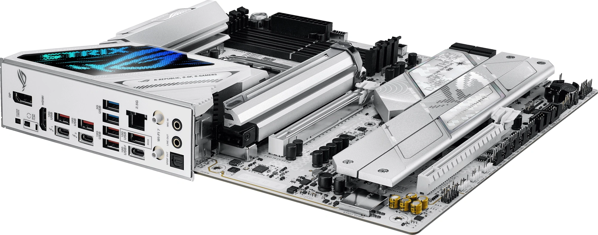 Материнская плата Asus ROG STRIX Z890-A GAMING WIFI Soc-1851 Intel Z890 4xDDR5 ATX AC`97 8ch(7.1) 2.5Gg RAID+HDMI+DP — миниатюра 9