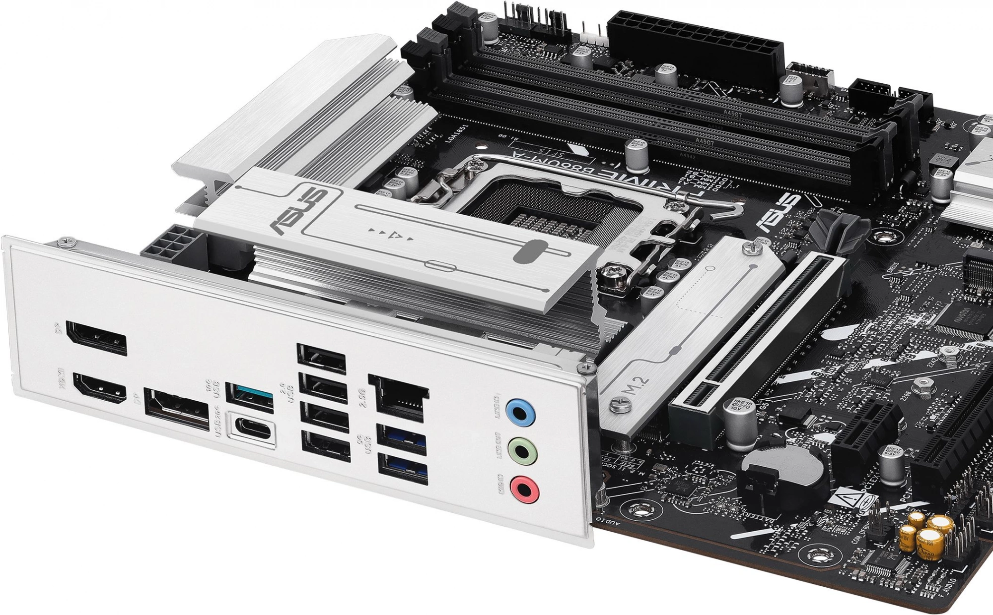 Материнская плата Asus PRIME B860M-A-CSM Soc-1851 Intel B860 4xDDR5 mATX AC`97 8ch(7.1) 2.5Gg RAID+HDMI+DP — миниатюра 9
