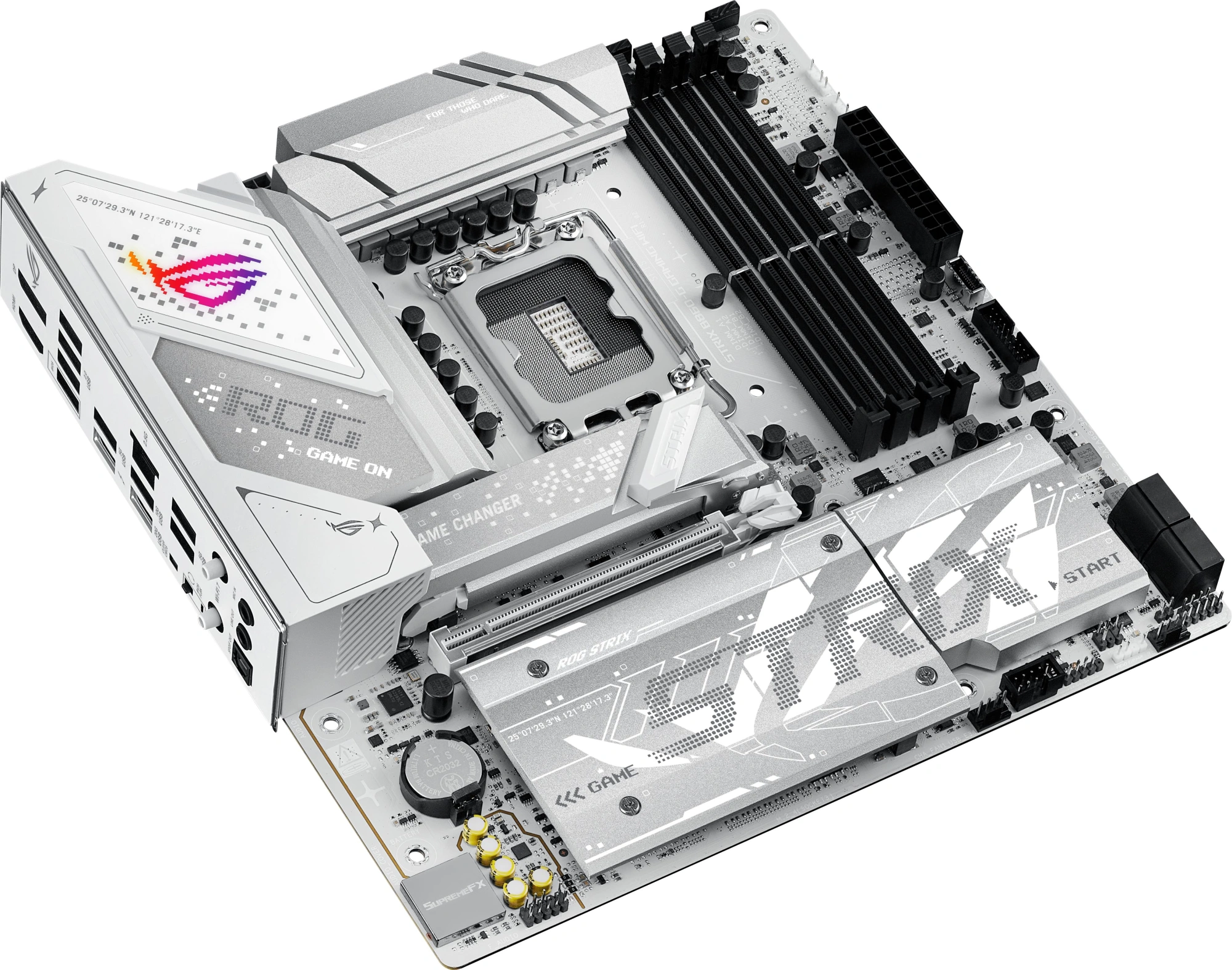 Материнская плата Asus ROG STRIX B860-G GAMING WIFI Soc-1851 Intel B860 4xDDR5 mATX AC`97 8ch(7.1) 2.5Gg RAID+HDMI+DP — миниатюра 4