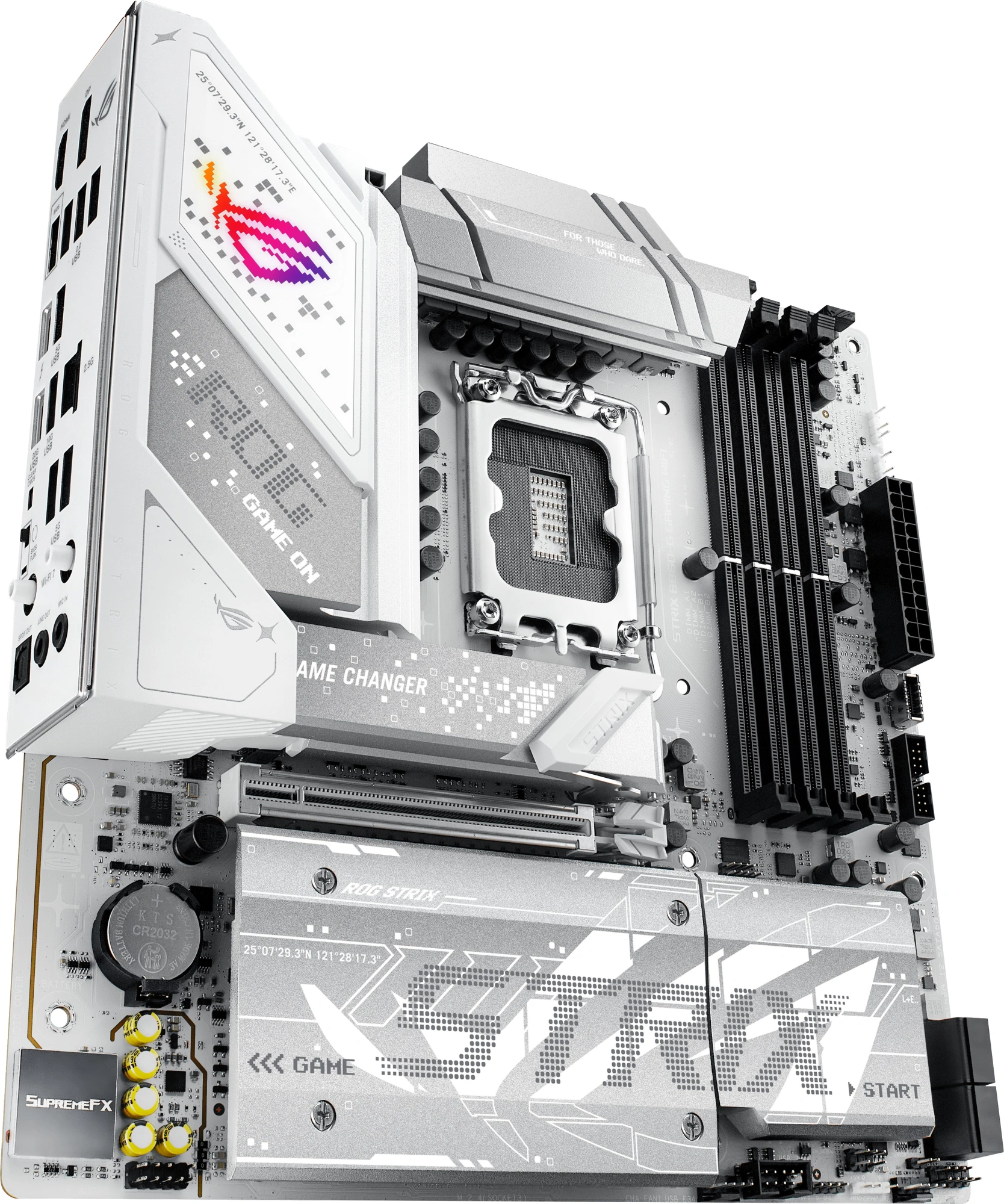 Материнская плата Asus ROG STRIX B860-G GAMING WIFI Soc-1851 Intel B860 4xDDR5 mATX AC`97 8ch(7.1) 2.5Gg RAID+HDMI+DP — миниатюра 7
