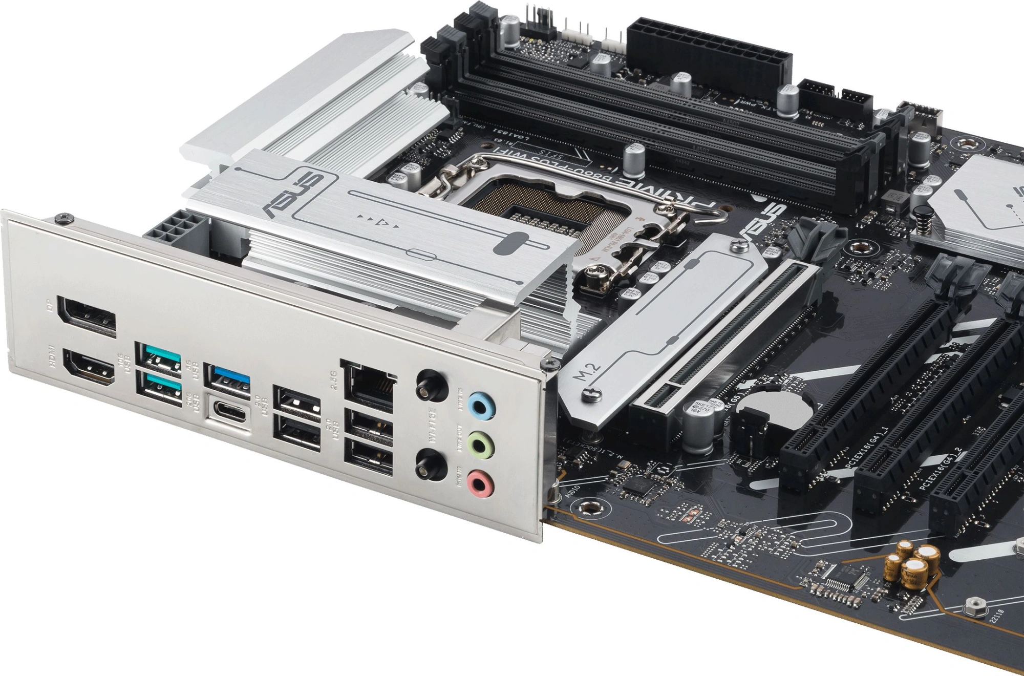 Материнская плата Asus PRIME B860-PLUS WIFI Soc-1851 Intel B860 4xDDR5 ATX AC`97 8ch(7.1) 2.5Gg RAID+HDMI+DP — миниатюра 12